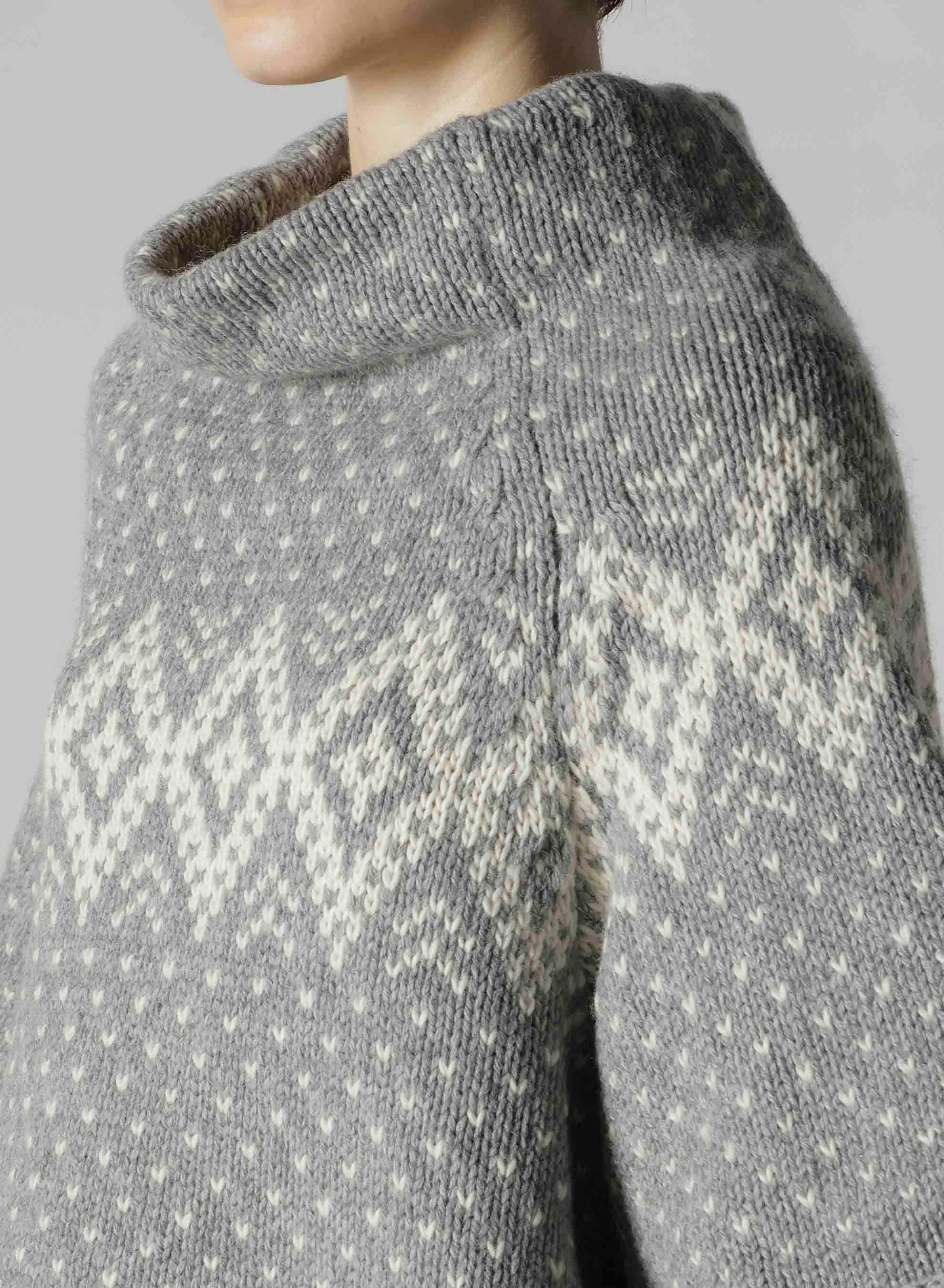 NORDIC JQ SHORT RAGLAN SLEEVE PULLOVER