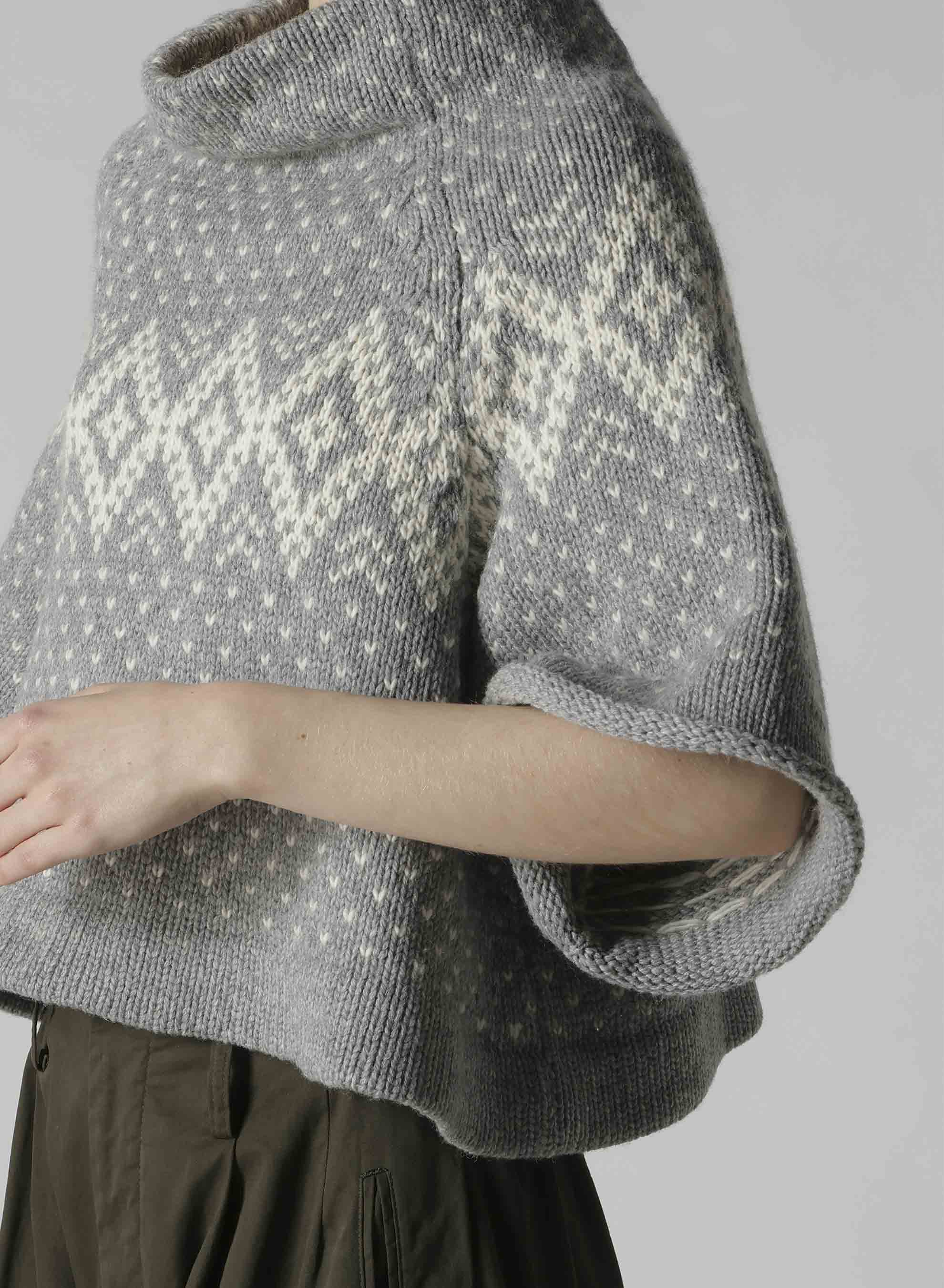 NORDIC JQ SHORT RAGLAN SLEEVE PULLOVER