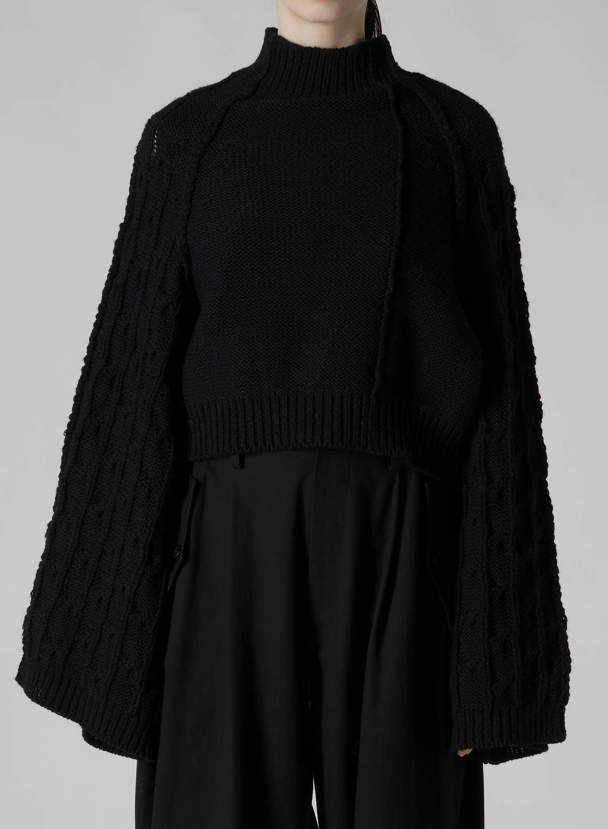 BIG SLEEVE KNIT PULLOVER