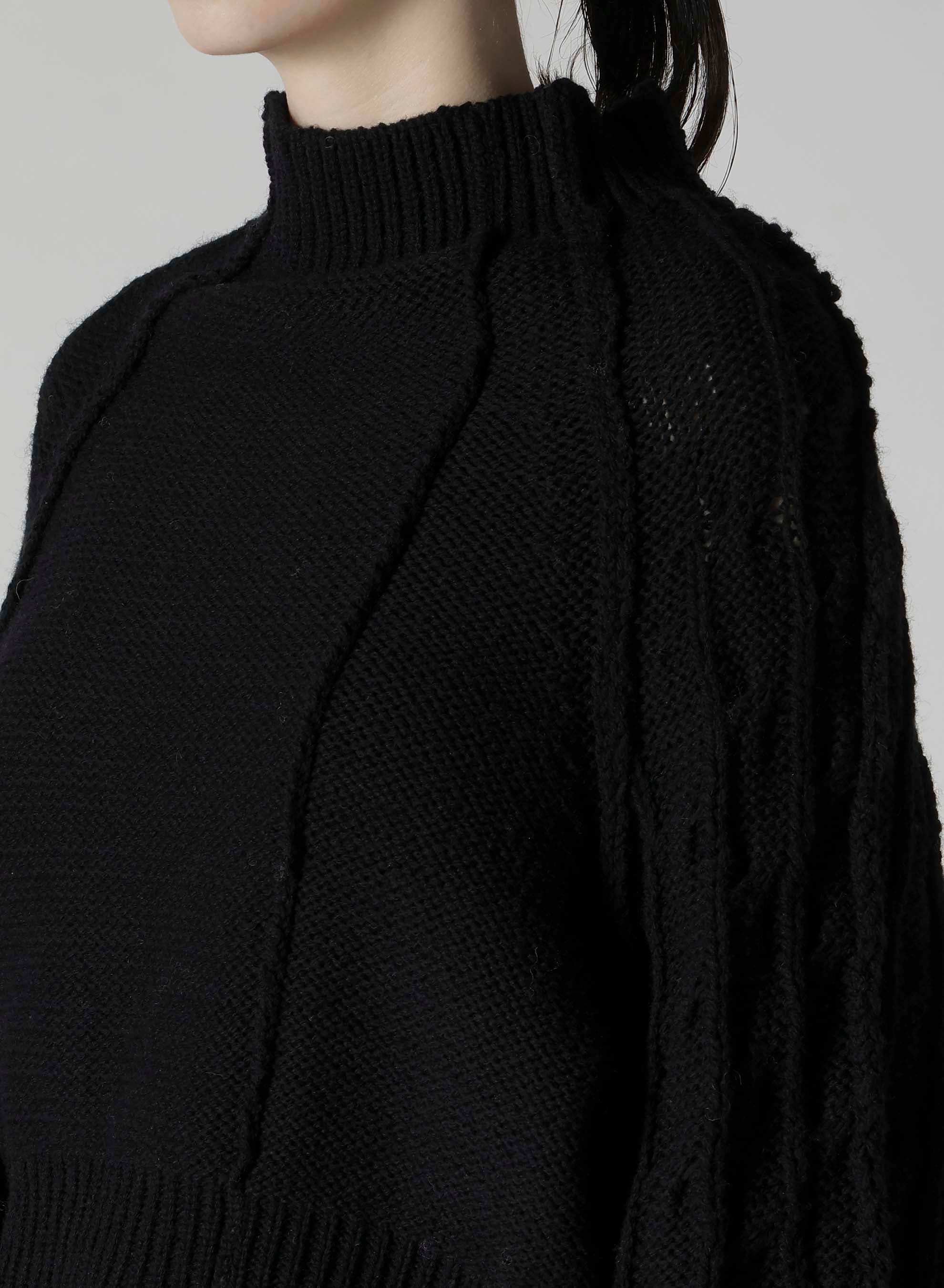 BIG SLEEVE KNIT PULLOVER