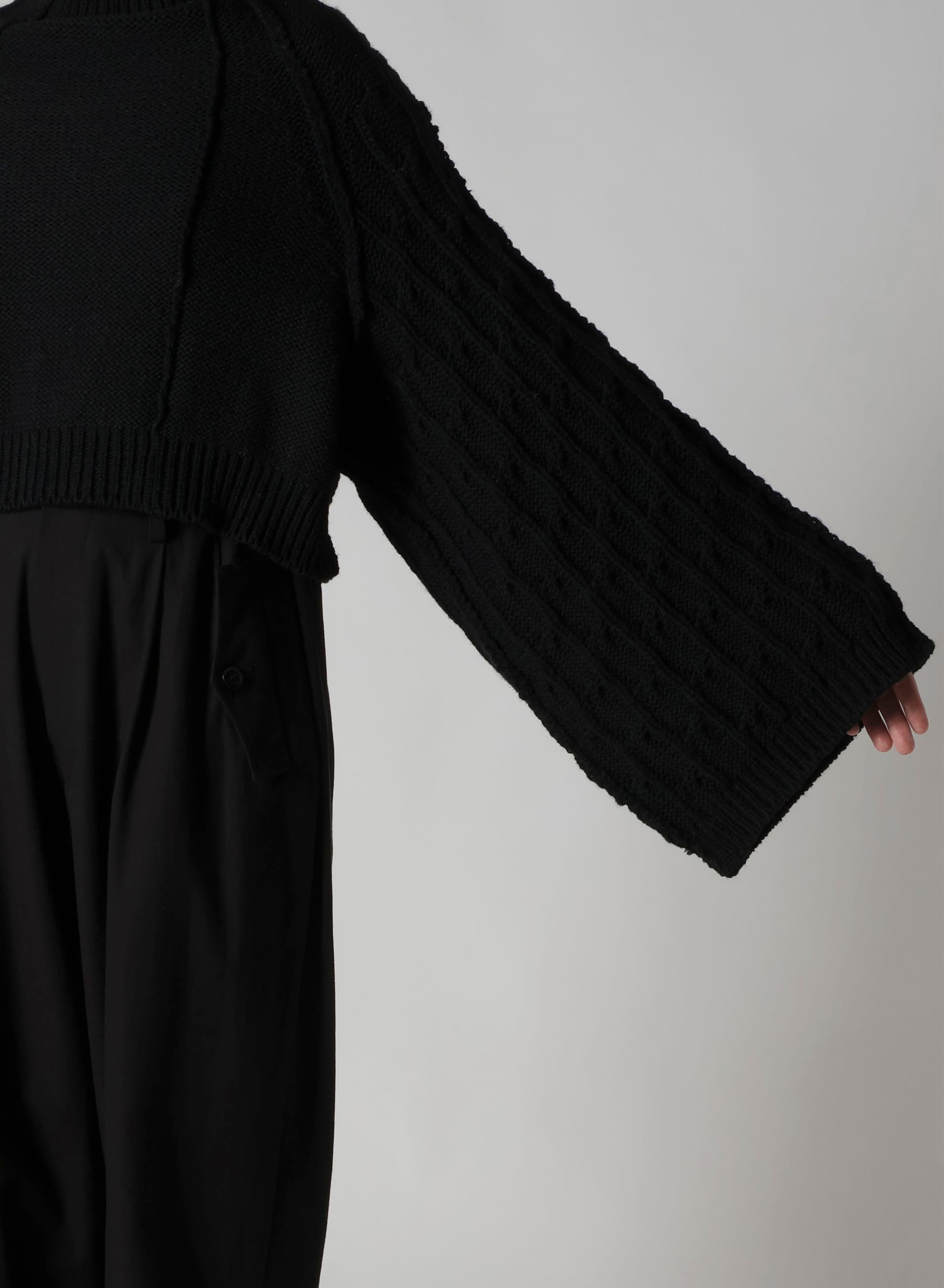 BIG SLEEVE KNIT PULLOVER