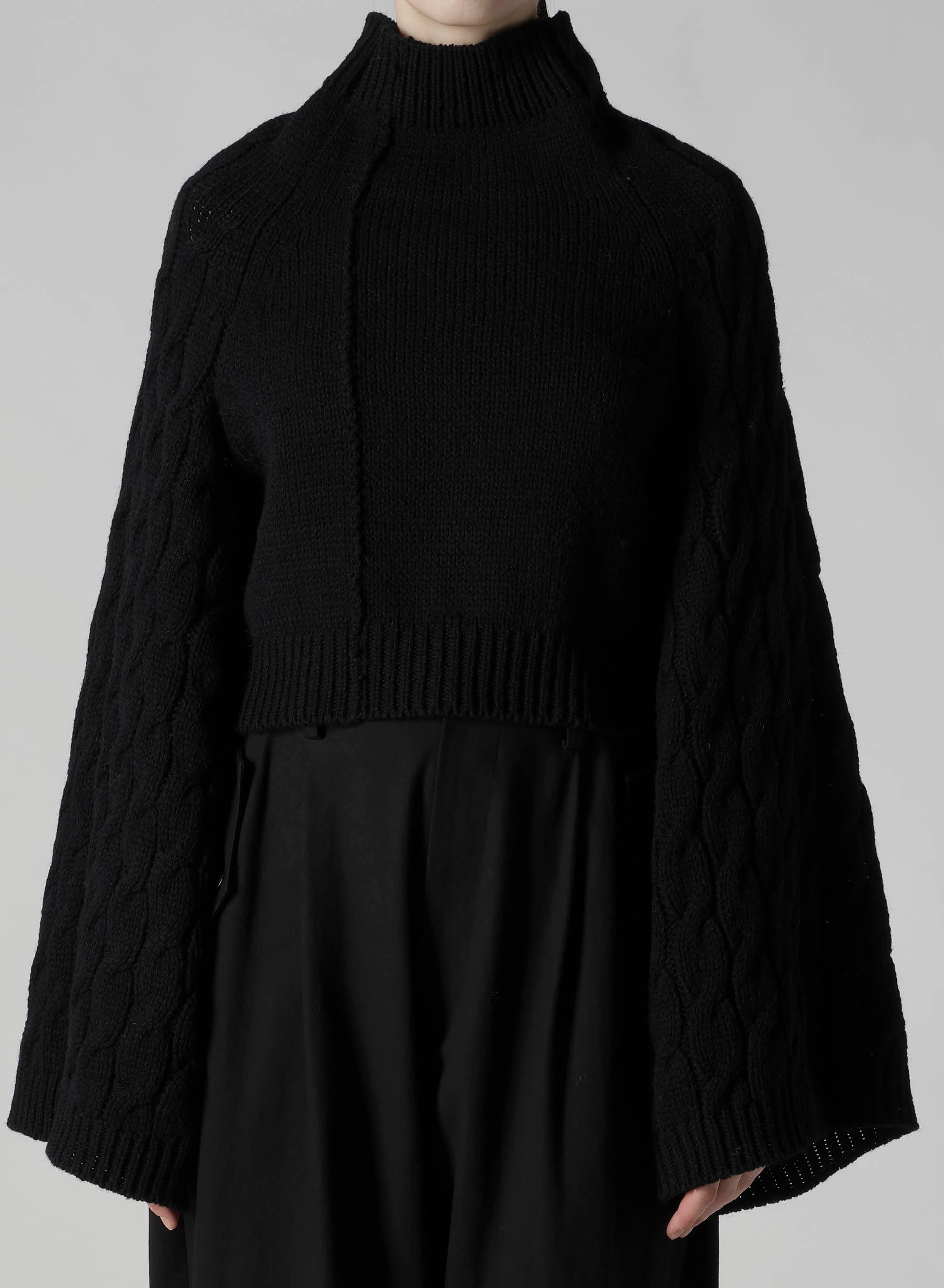 BIG SLEEVE KNIT PULLOVER