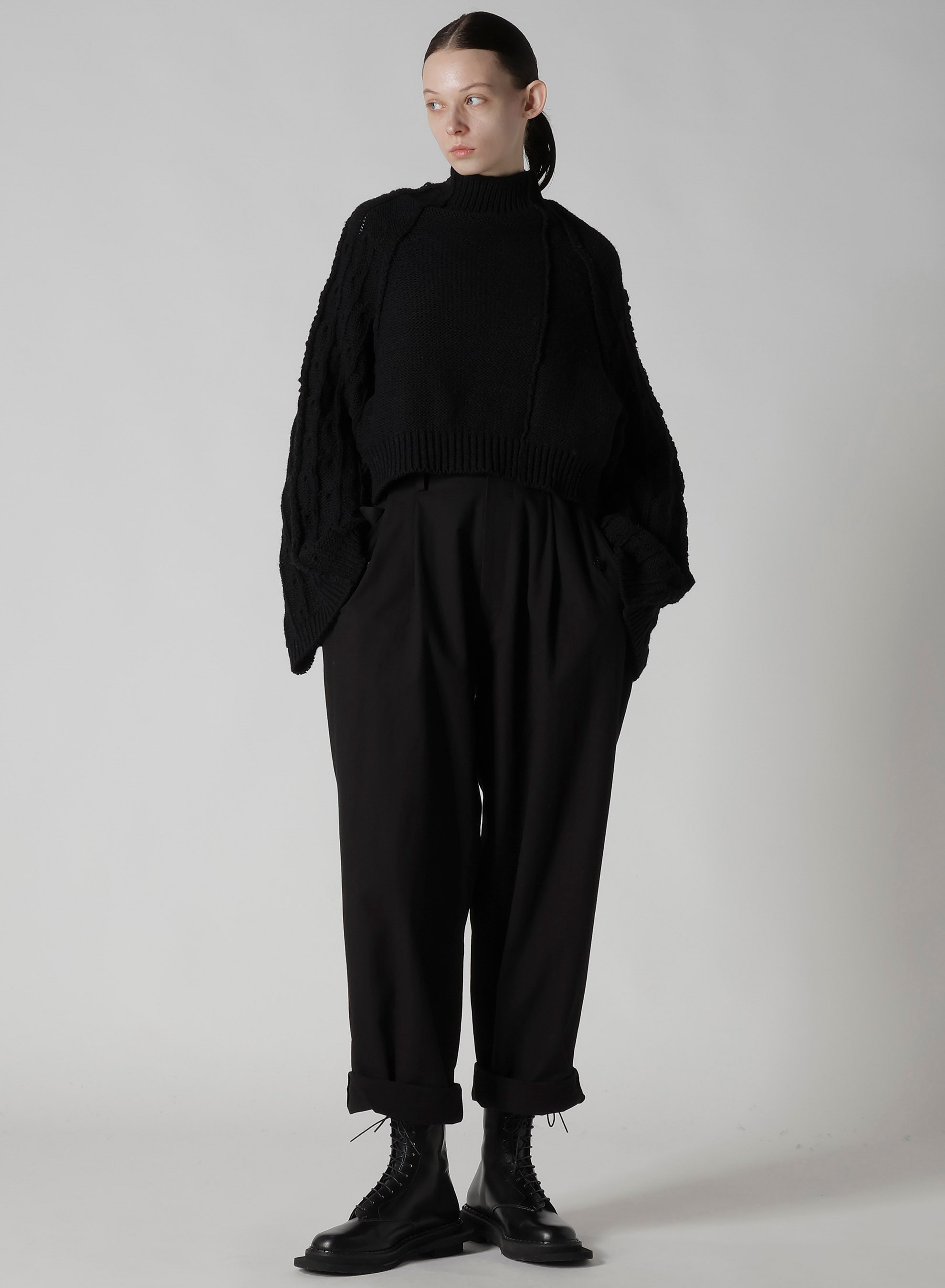 BIG SLEEVE KNIT PULLOVER