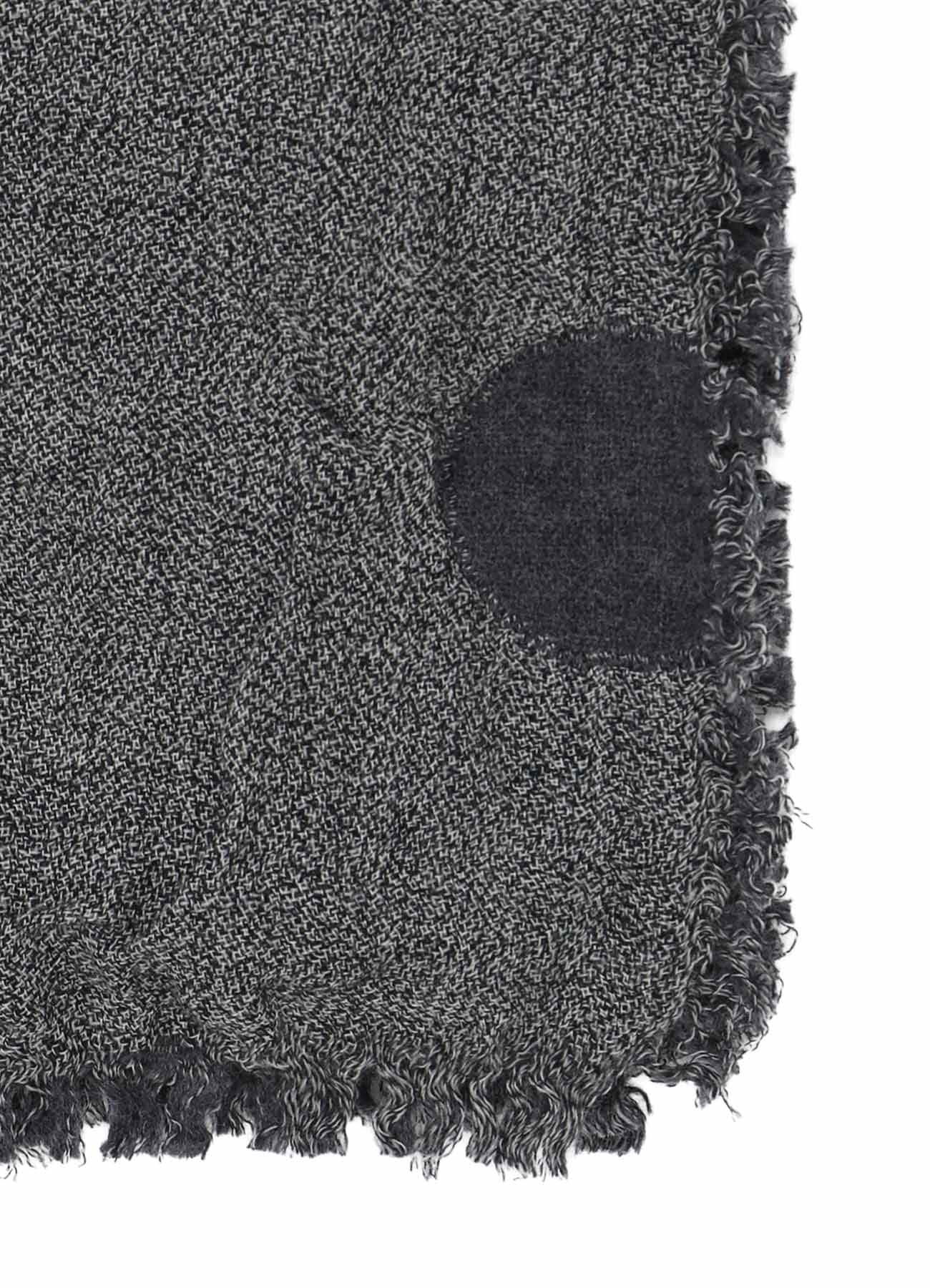 WOOL MILLING REVERSIBLE POLKA DOT SCARF