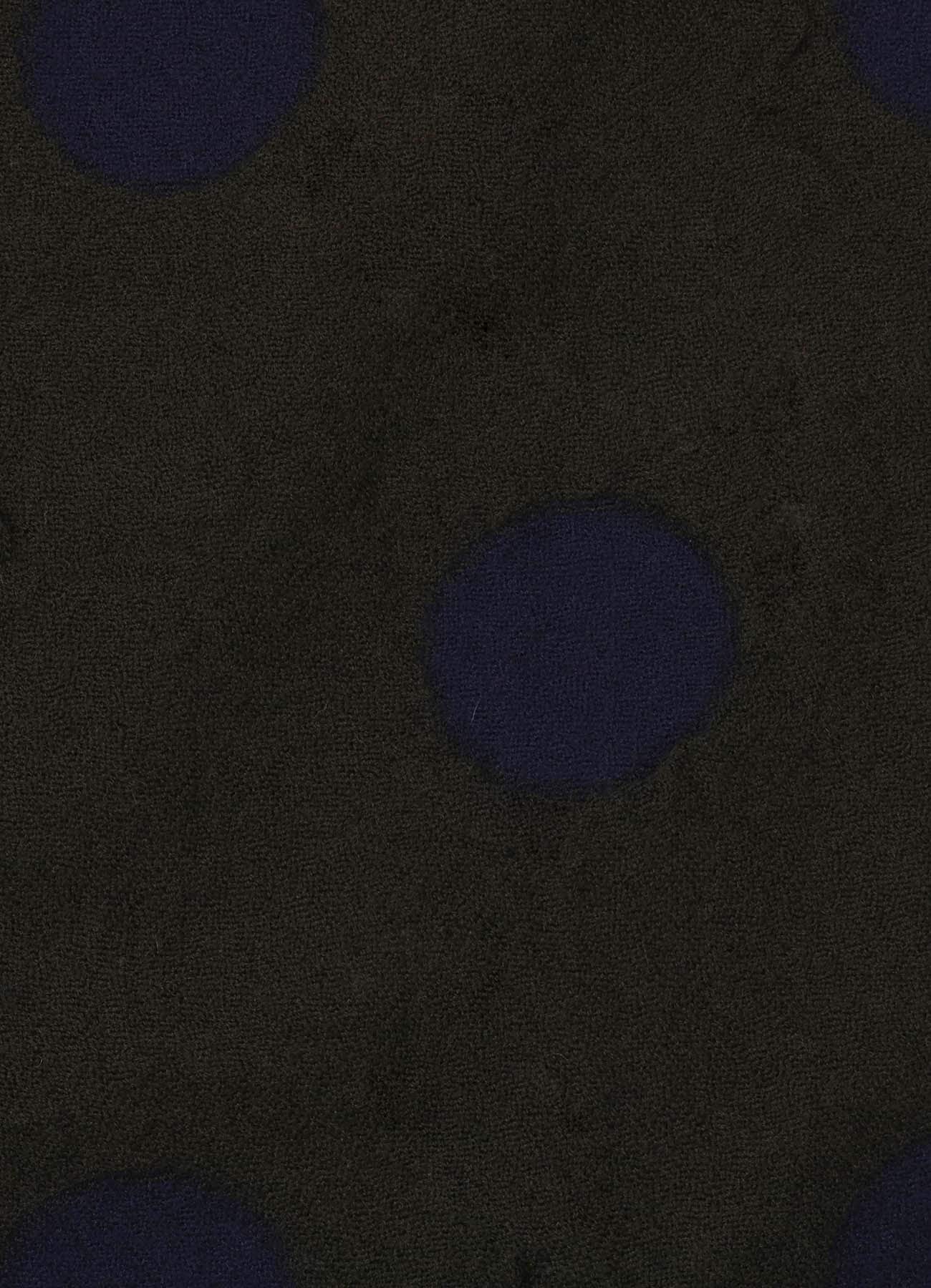 WOOL MILLING REVERSIBLE POLKA DOT SCARF