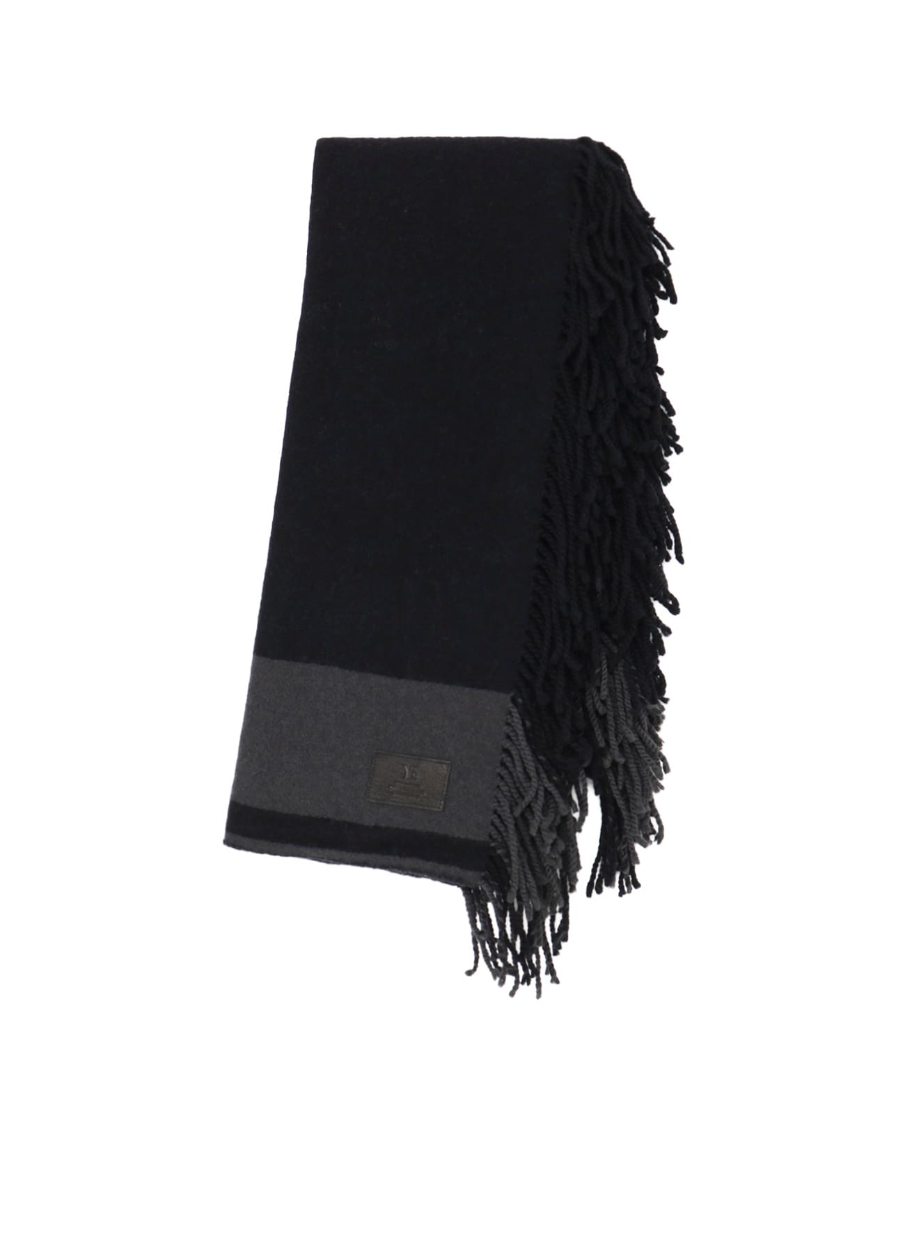 WOOL FRINGE SCARF