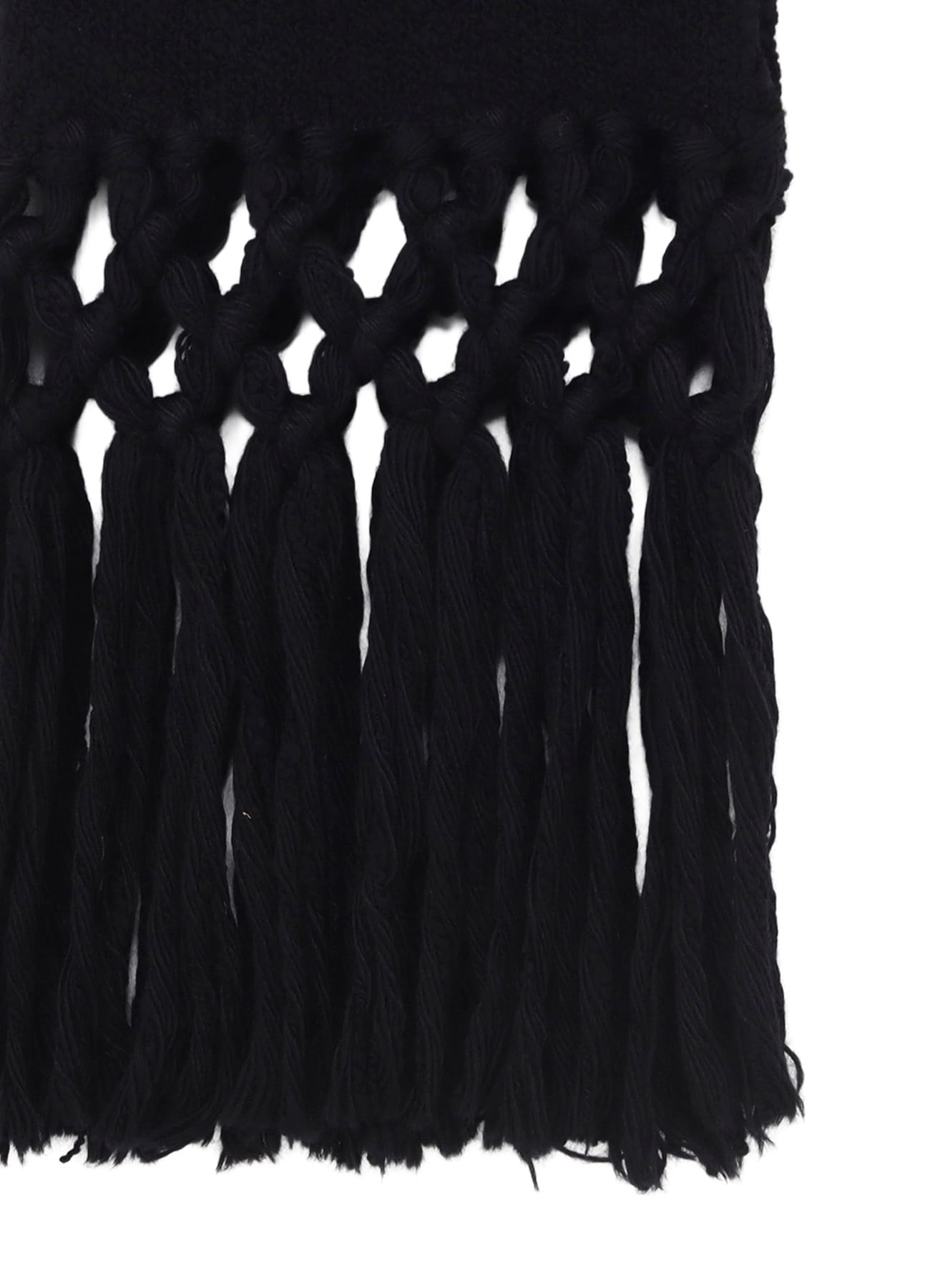WOOL BREND FRINGE SCARF