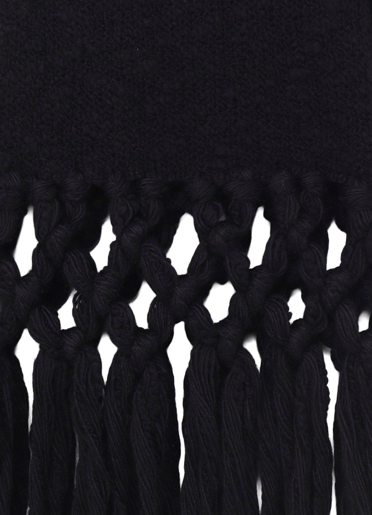 WOOL BREND FRINGE SCARF