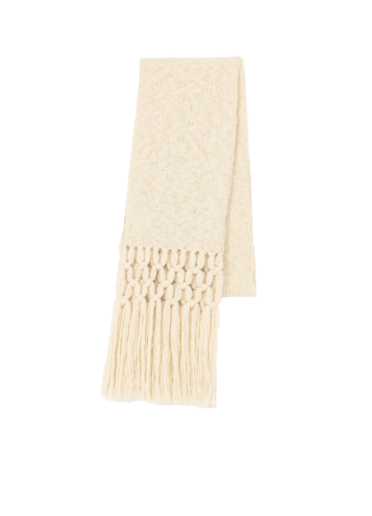 WOOL BREND FRINGE SCARF