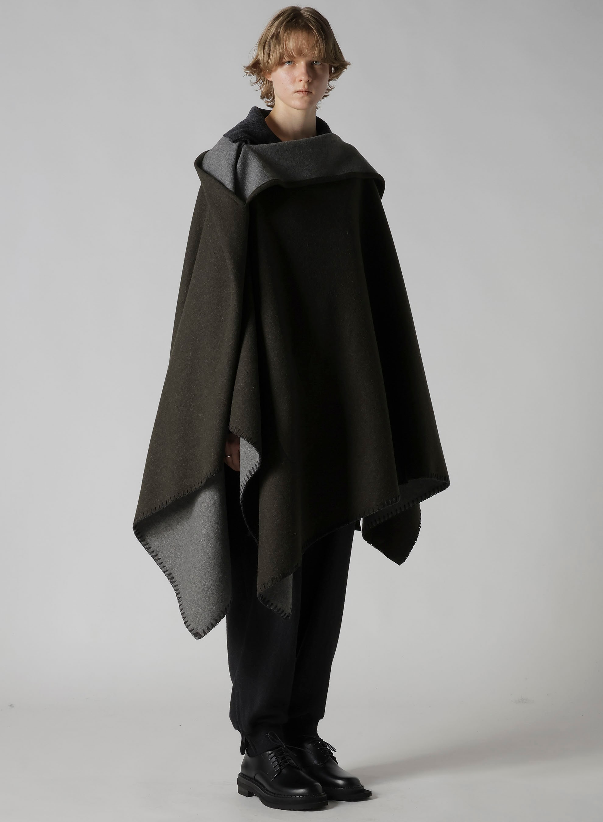 W/NY HERRINGBONE RIB HEM PANTS
