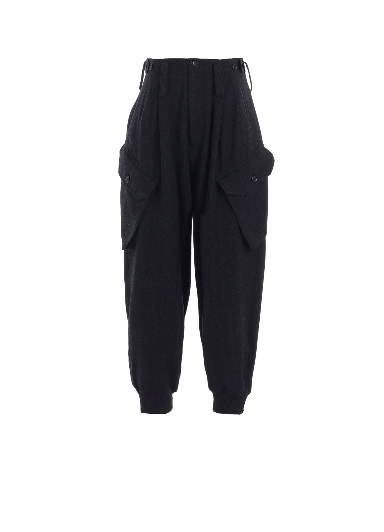 W/NY HERRINGBONE RIB HEM PANTS