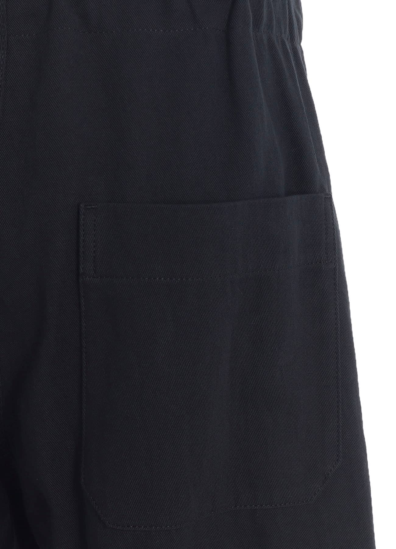 COTTON LINEN TWILL STRAIGHT PANTS