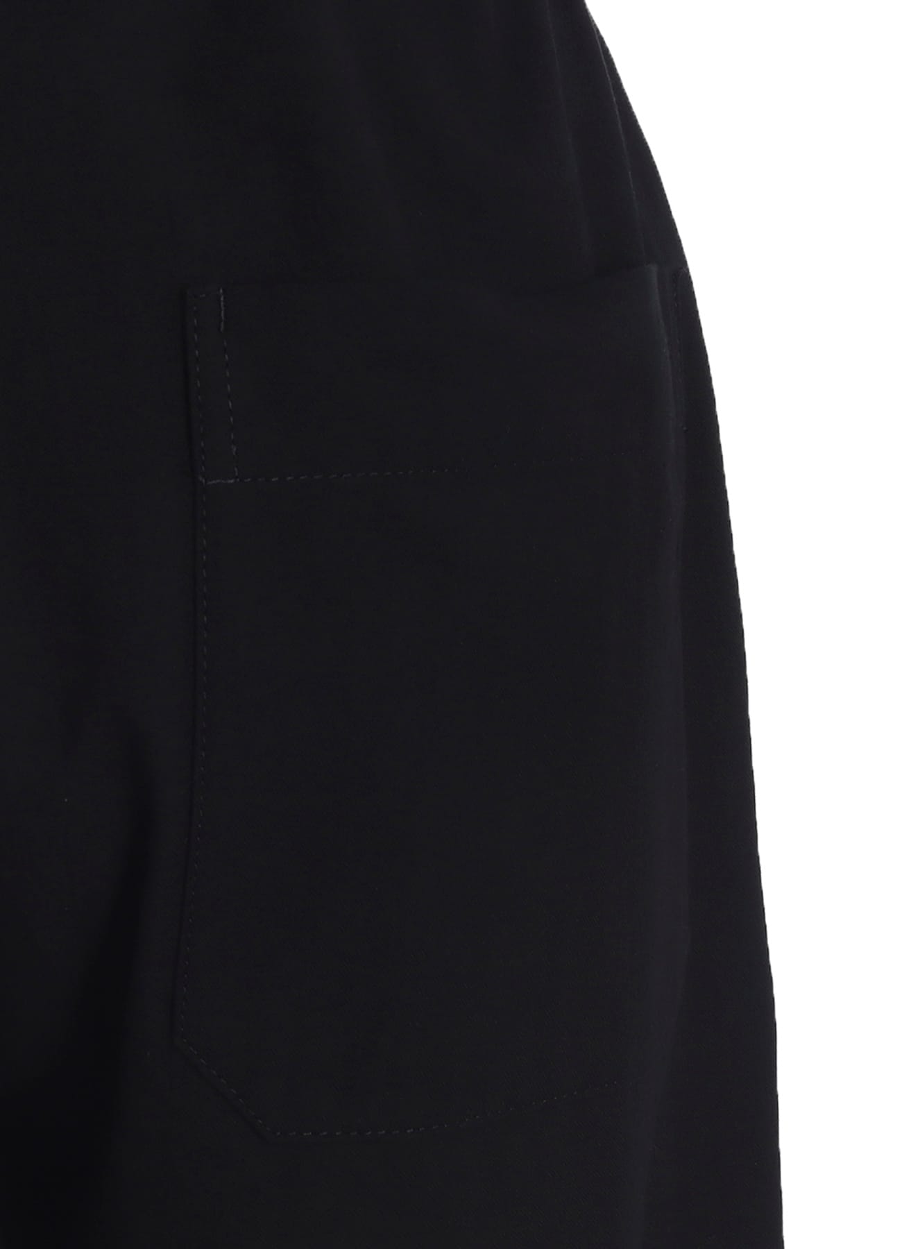 COTTON TWILL STRAIGHT STRING PANTS