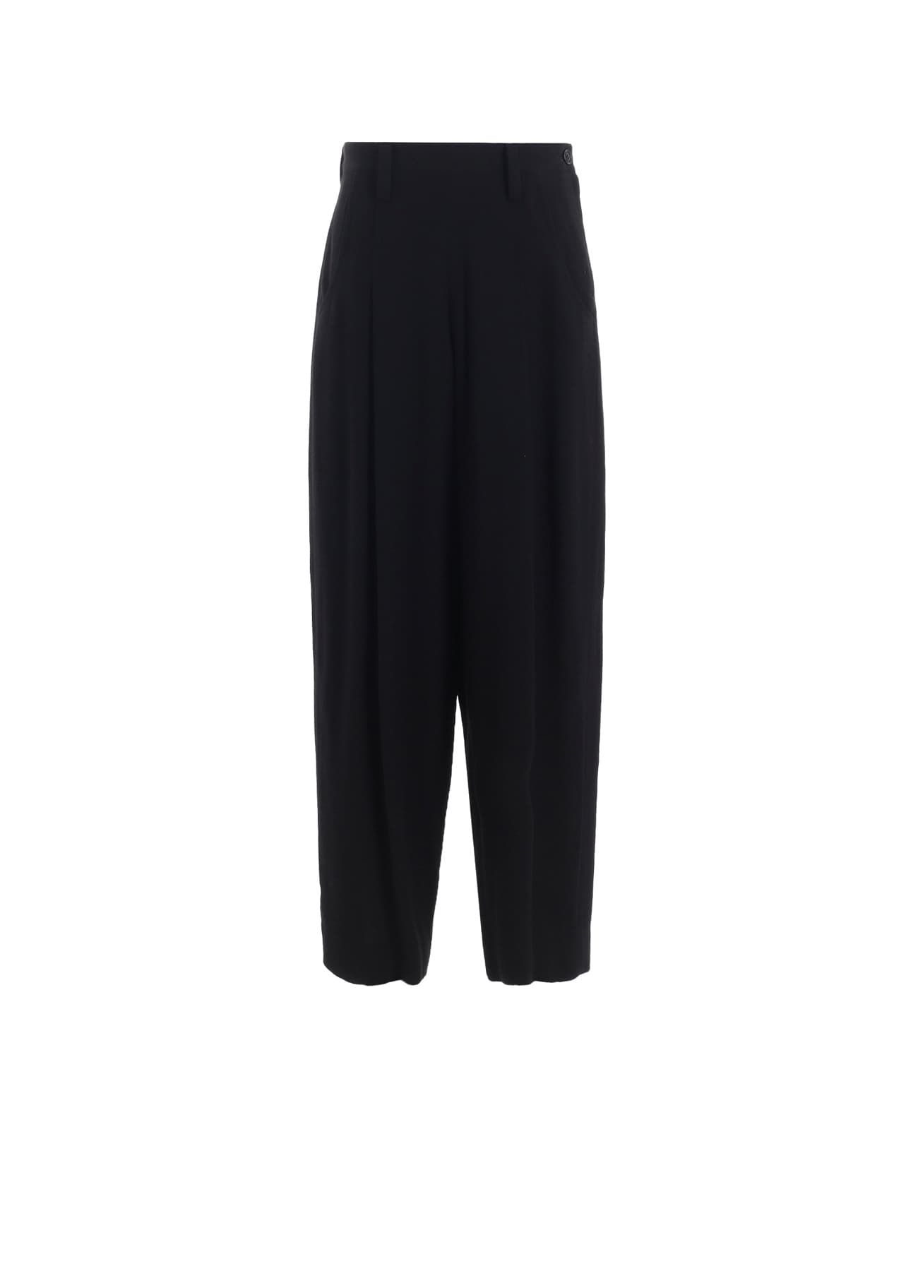W/RY WASHER PROCESSED GAUZE SINGLE TUCK PANTS