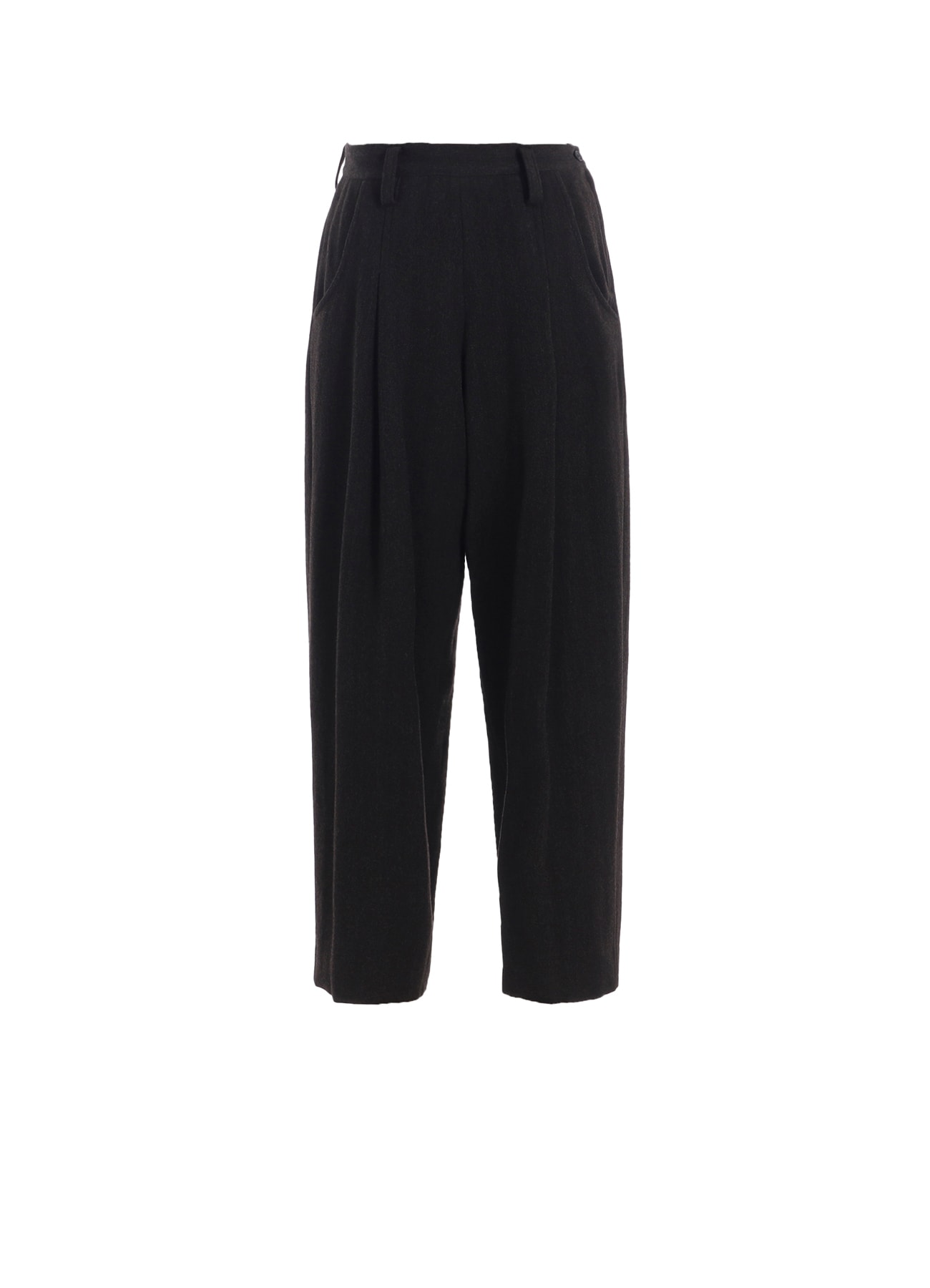W/NY HERRINGBONE SINGLE TUCK PANTS