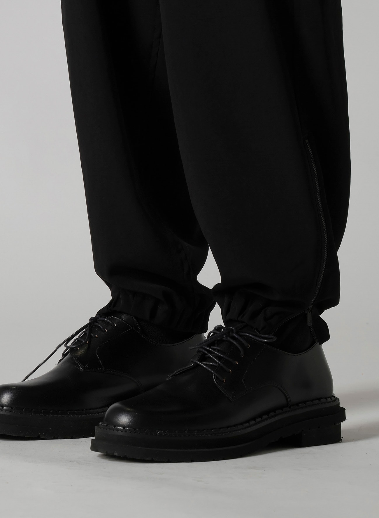 TA/PE CREPE DE CHINE FLIGHT PANTS