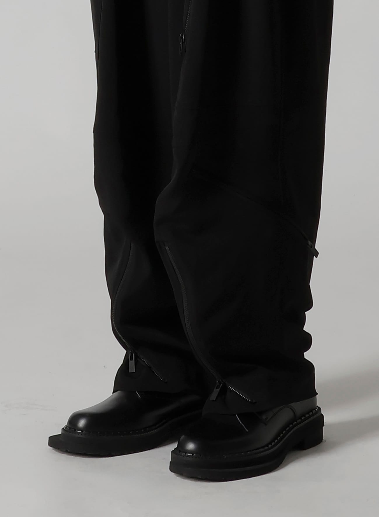 TA/PE CREPE DE CHINE ZIP POCKET PANTS
