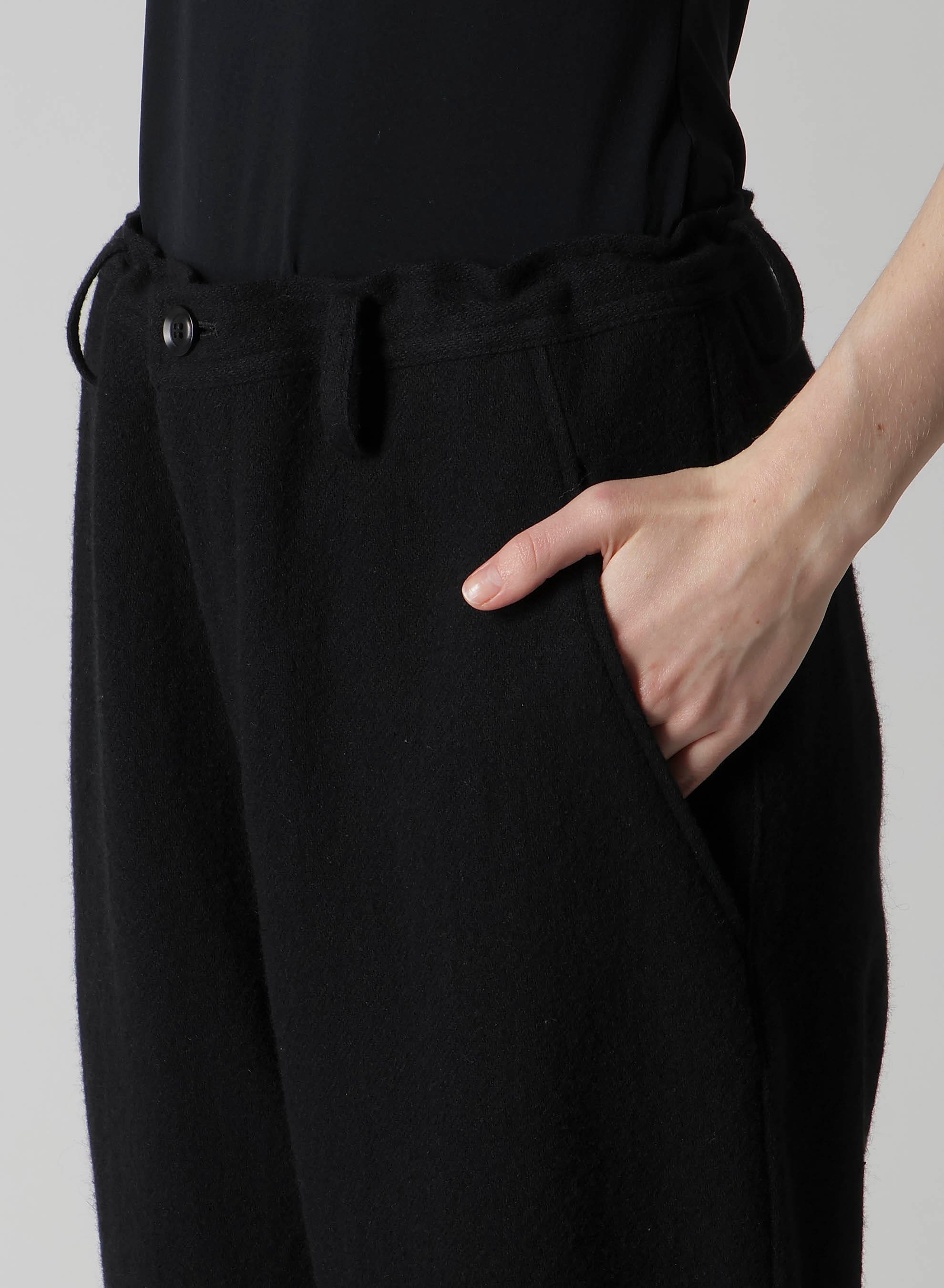 TOP VINTAGE FLANNEL TAPERED PANTS