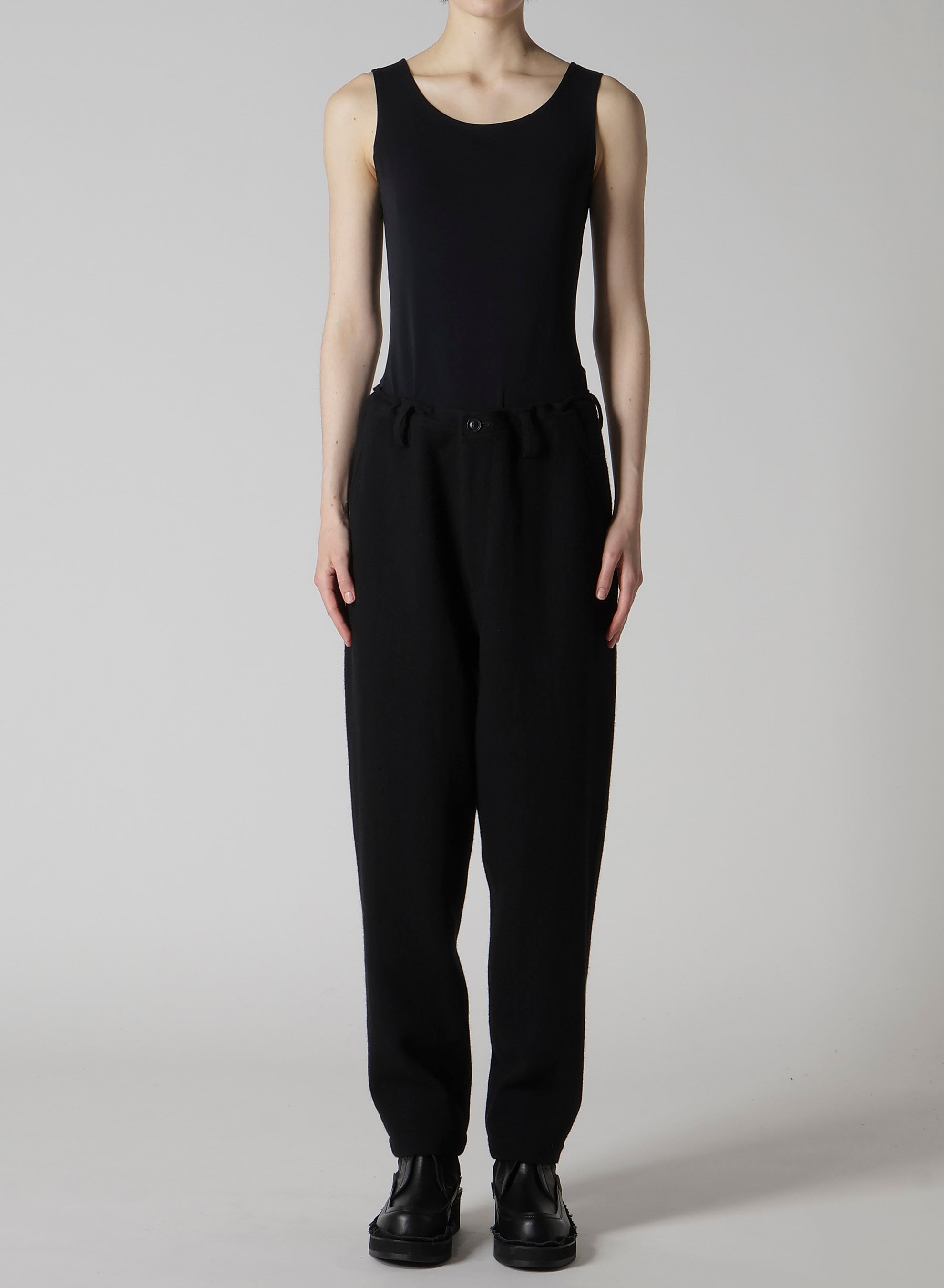 TOP VINTAGE FLANNEL TAPERED PANTS