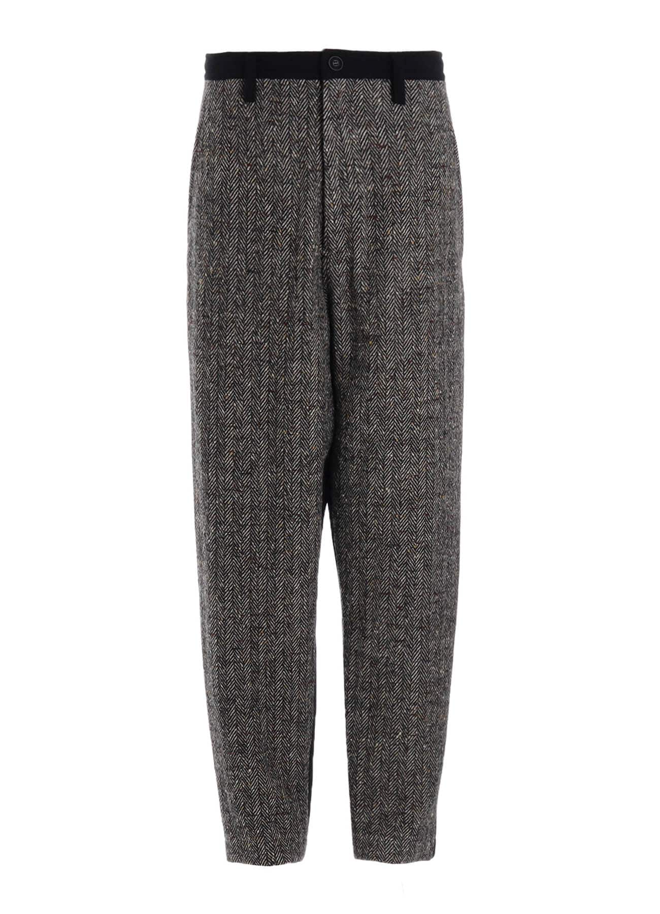 BIG HERRINGBONE TAPERED PANTS
