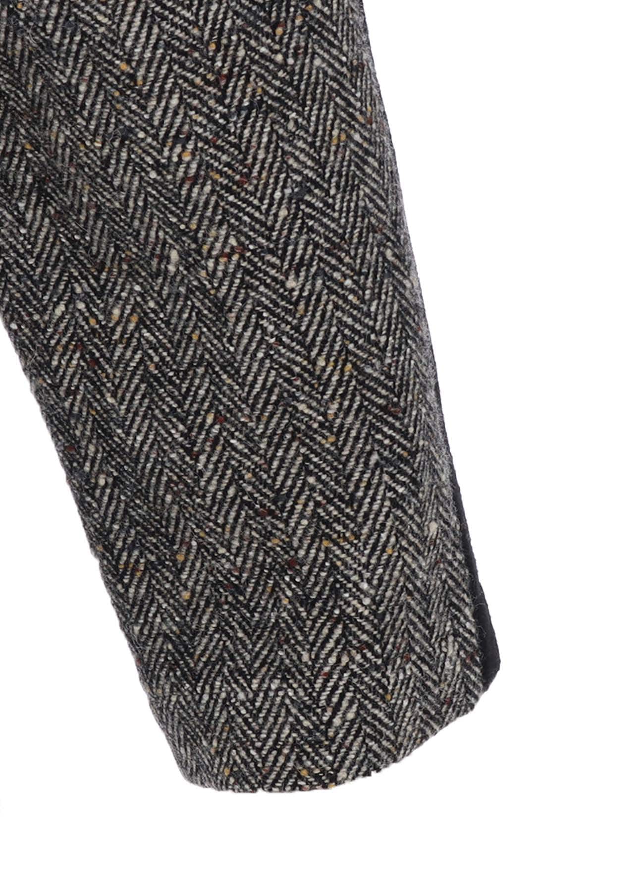 BIG HERRINGBONE TAPERED PANTS