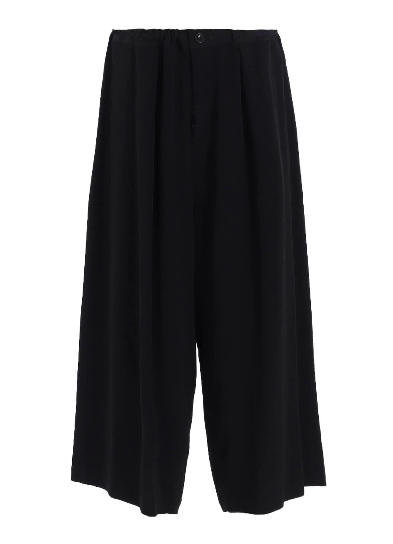 TA/PE CREPE DE CHINE FRONT TUCK WIDE PANTS