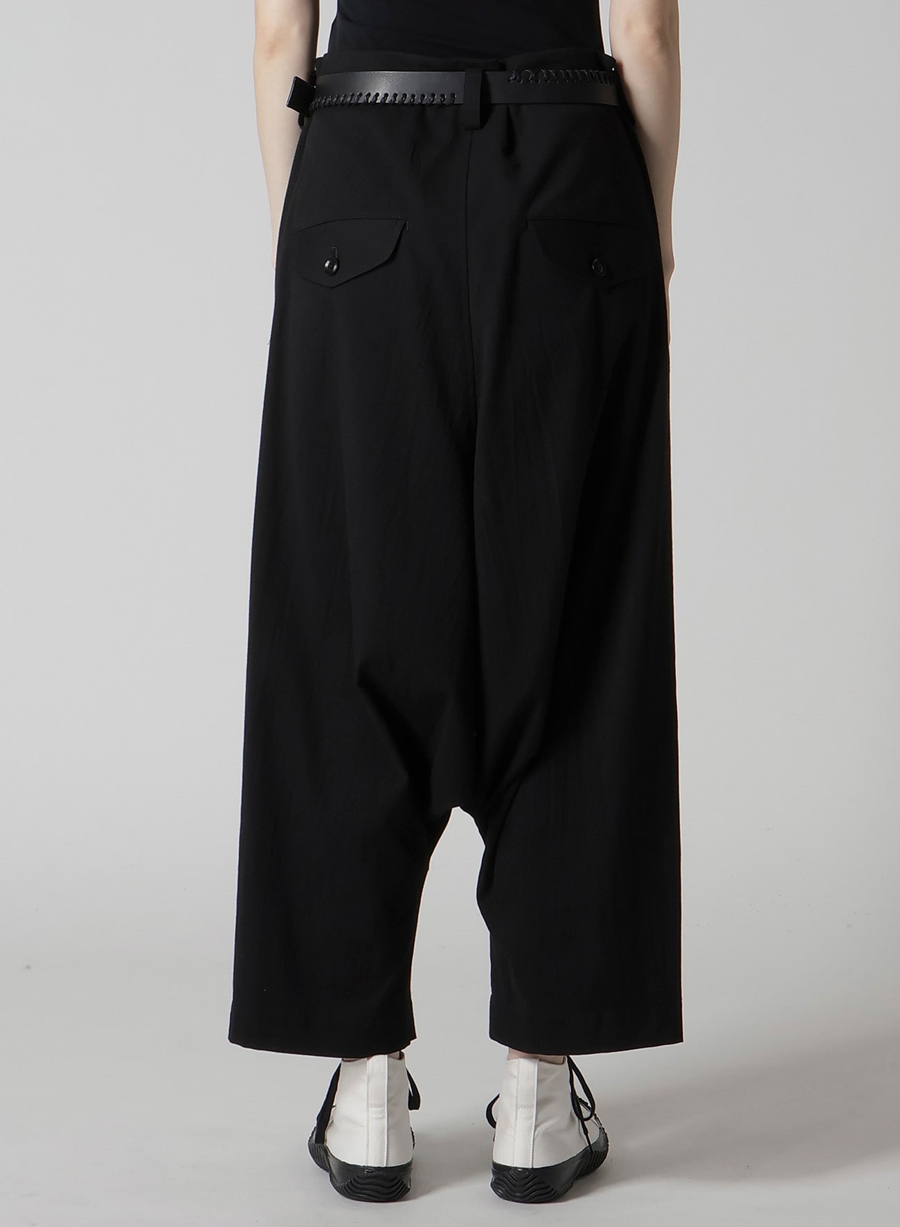 C/RY GABARDINE 2-TUCK SAROUEL PANTS