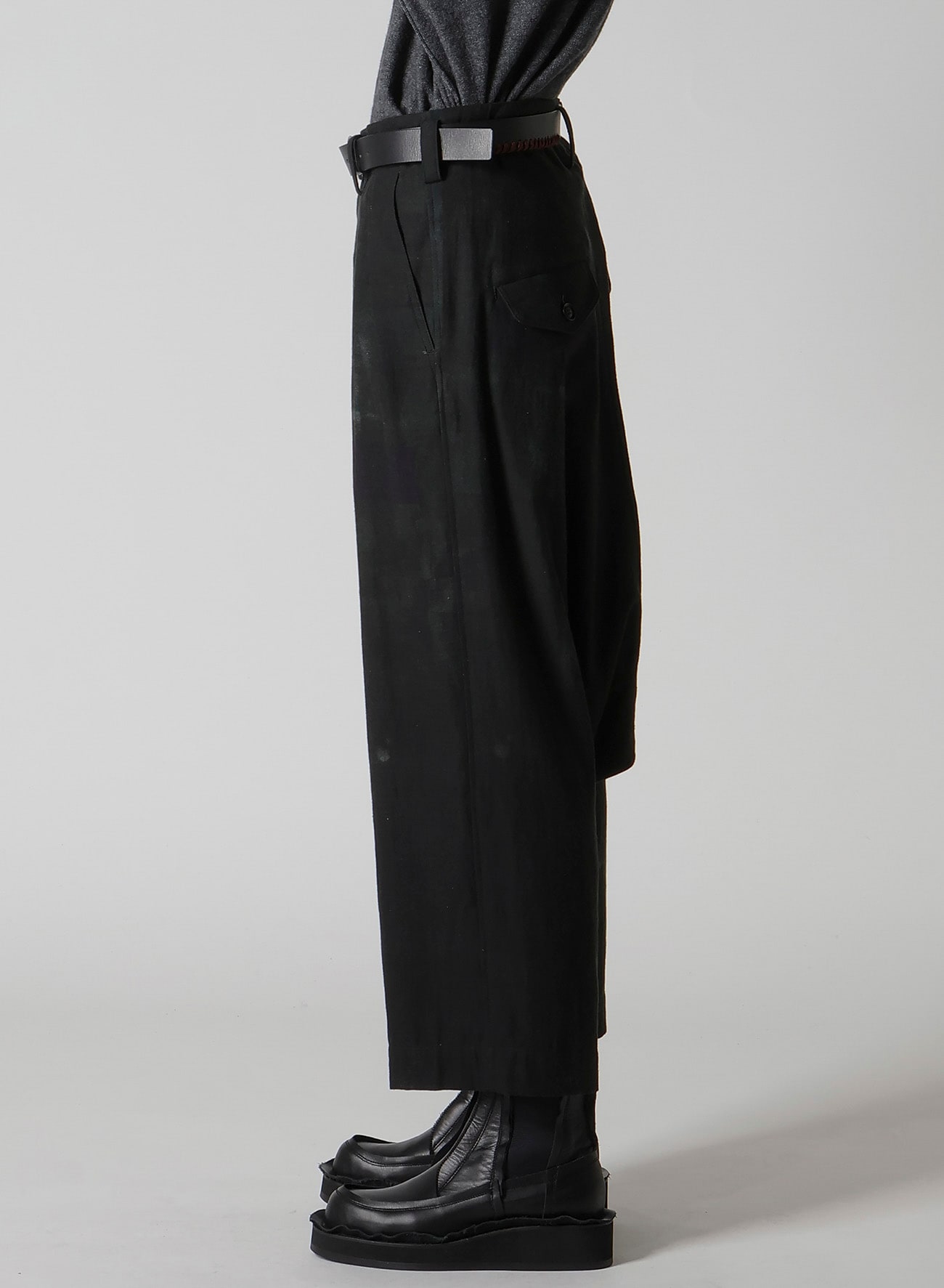 6OZ DENIM 2-TUCK SAROUEL PANTS