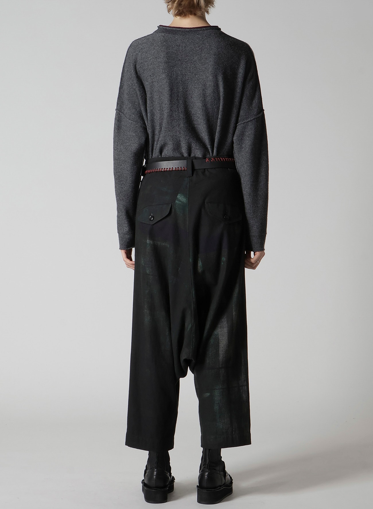 6OZ DENIM 2-TUCK SAROUEL PANTS