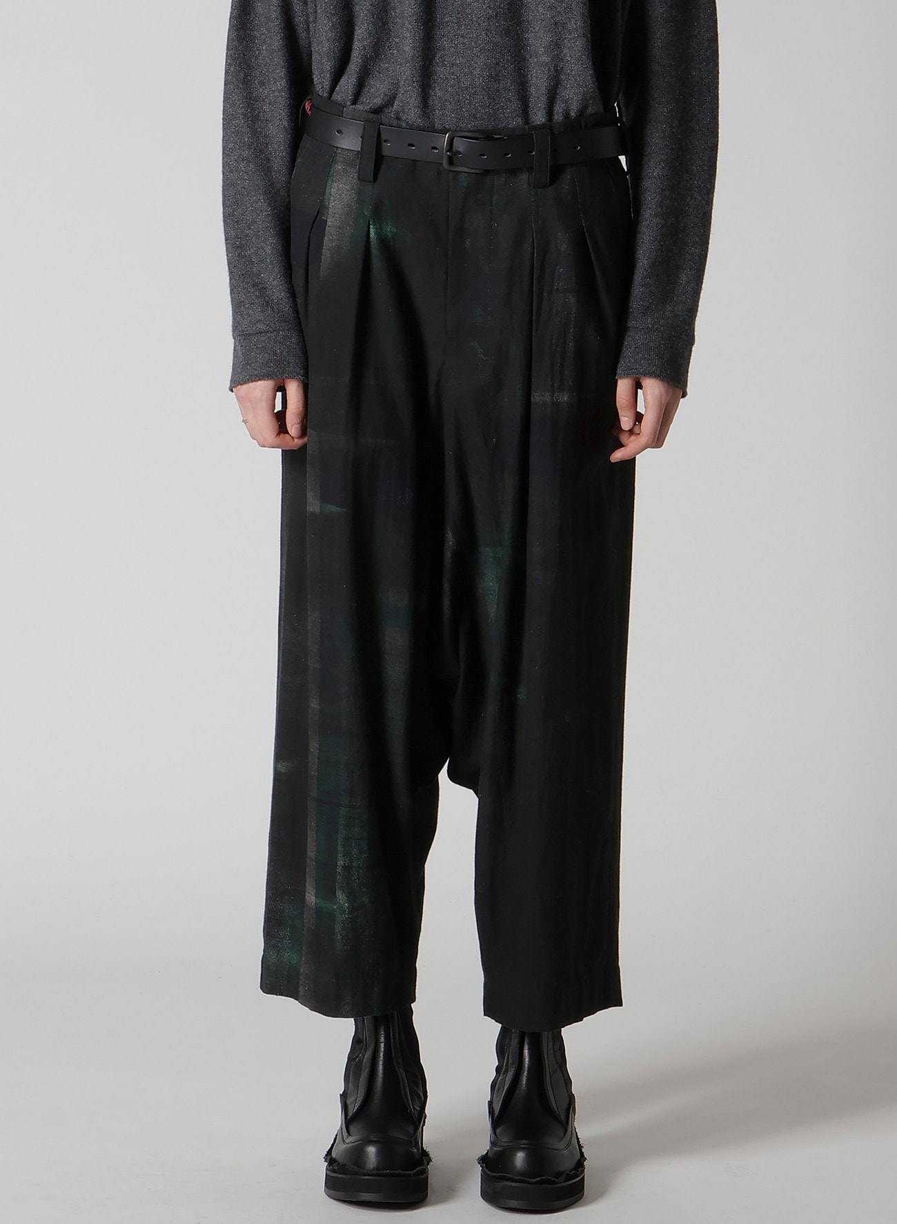 6OZ DENIM 2-TUCK SAROUEL PANTS