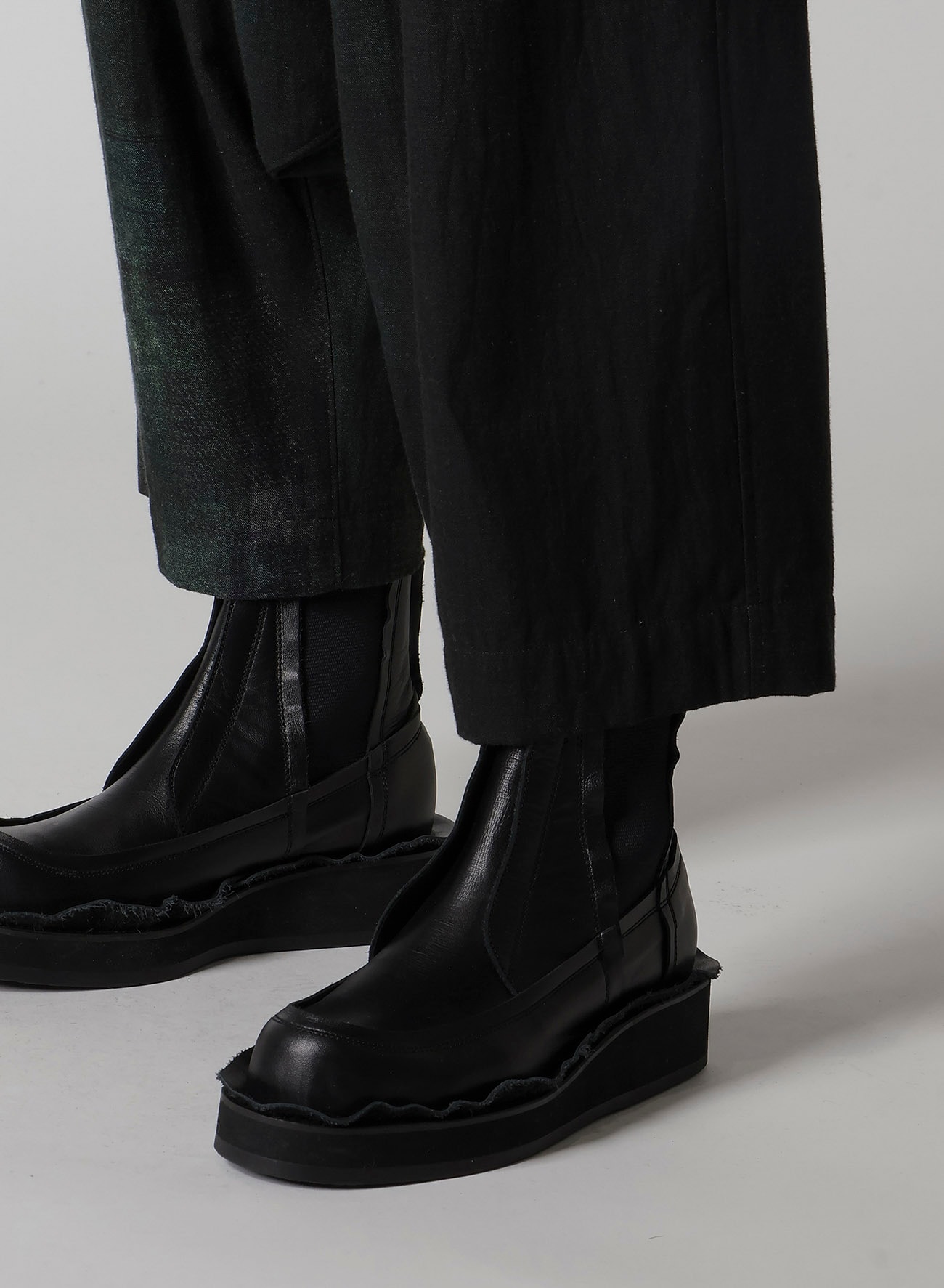 6OZ DENIM 2-TUCK SAROUEL PANTS