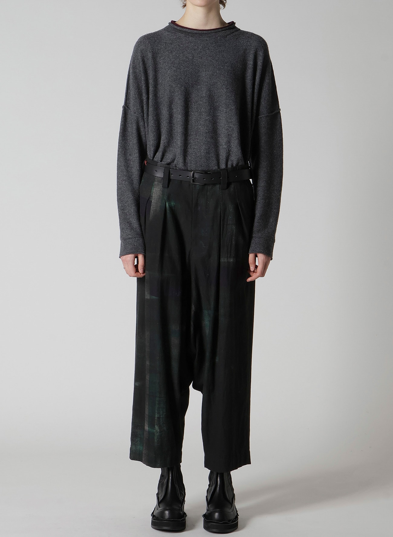 6OZ DENIM 2-TUCK SAROUEL PANTS