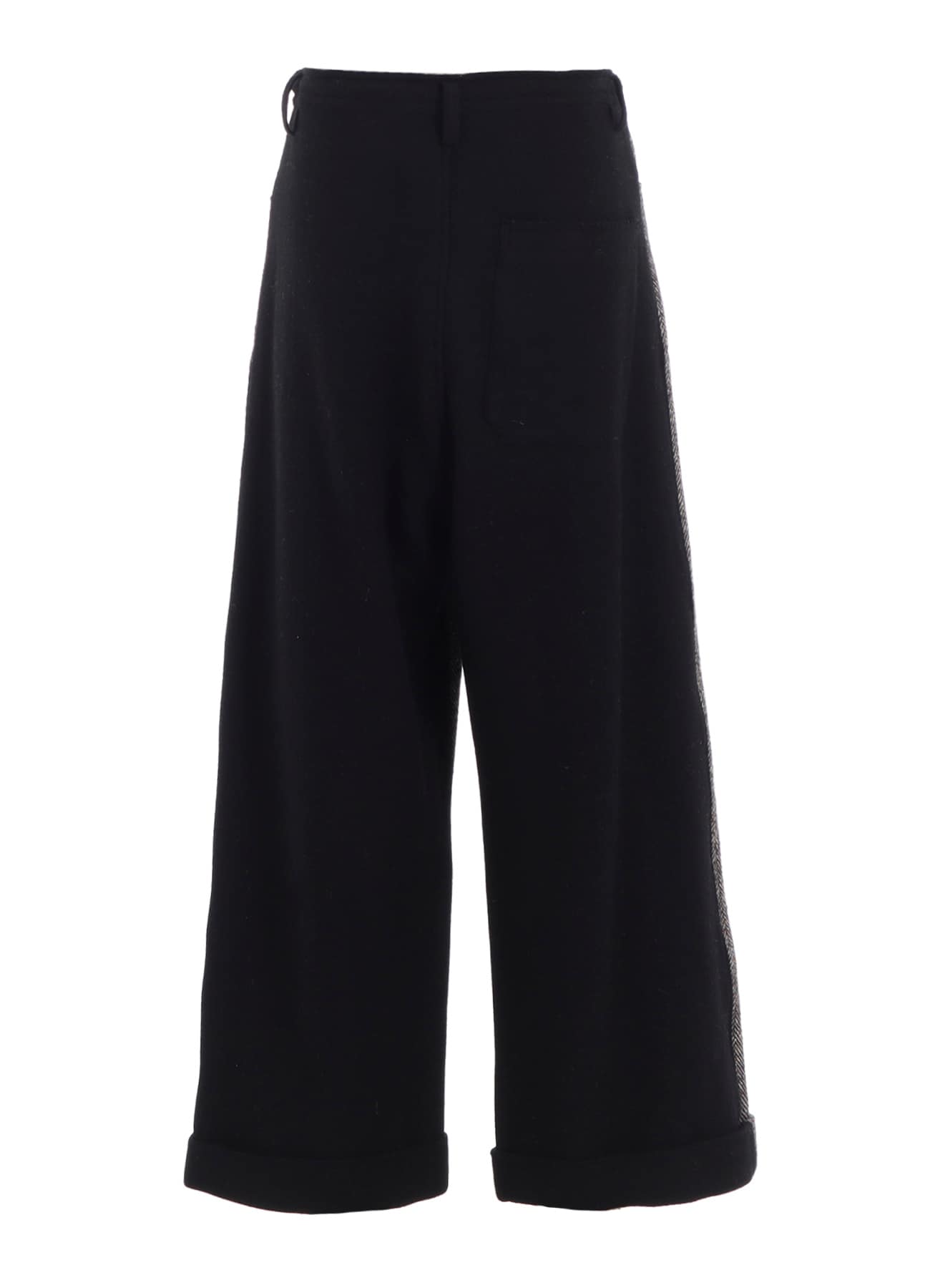 BIG HERRINGBONE WIDE PANTS