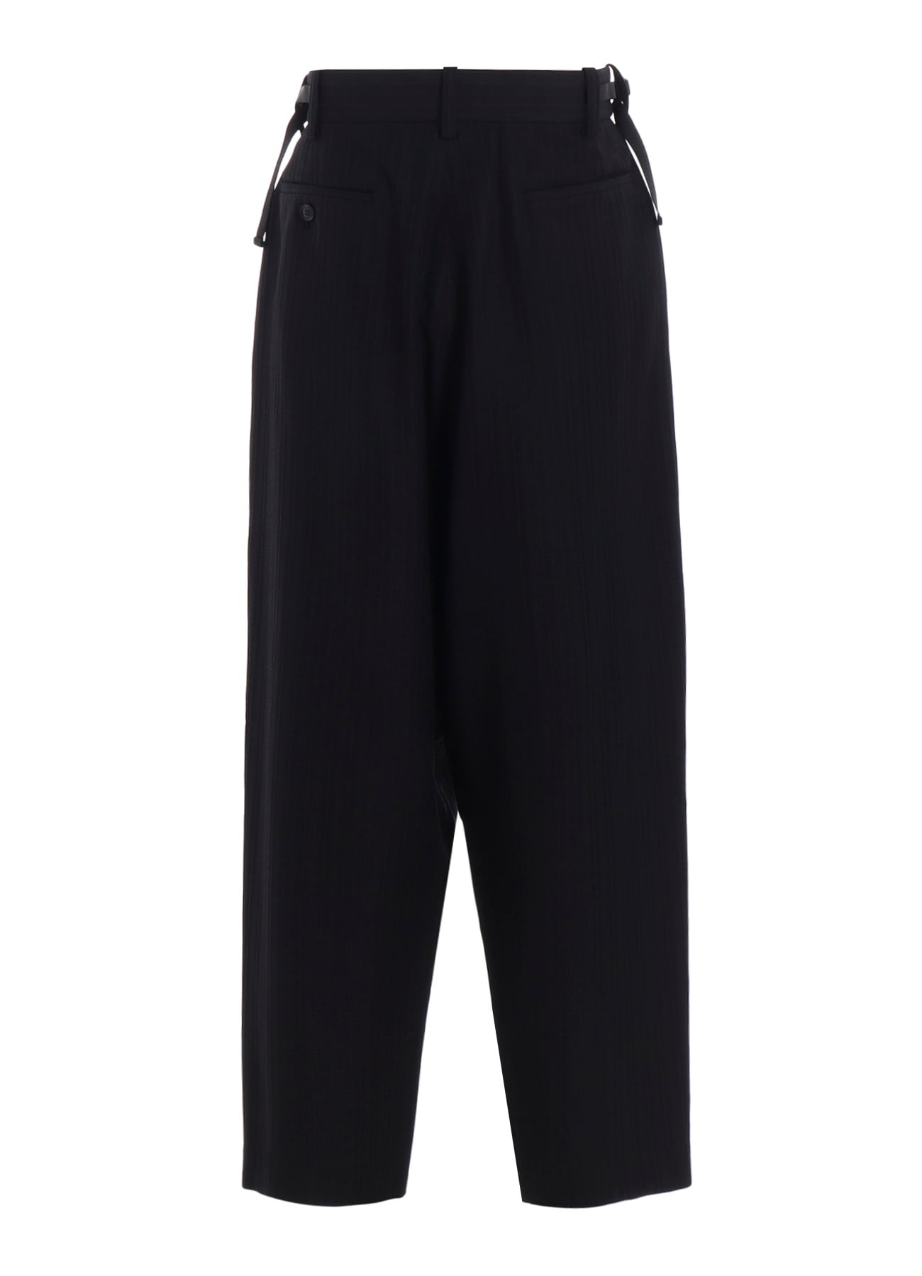 VISCOSE TWEED STRIPE SAROUEL PANTS