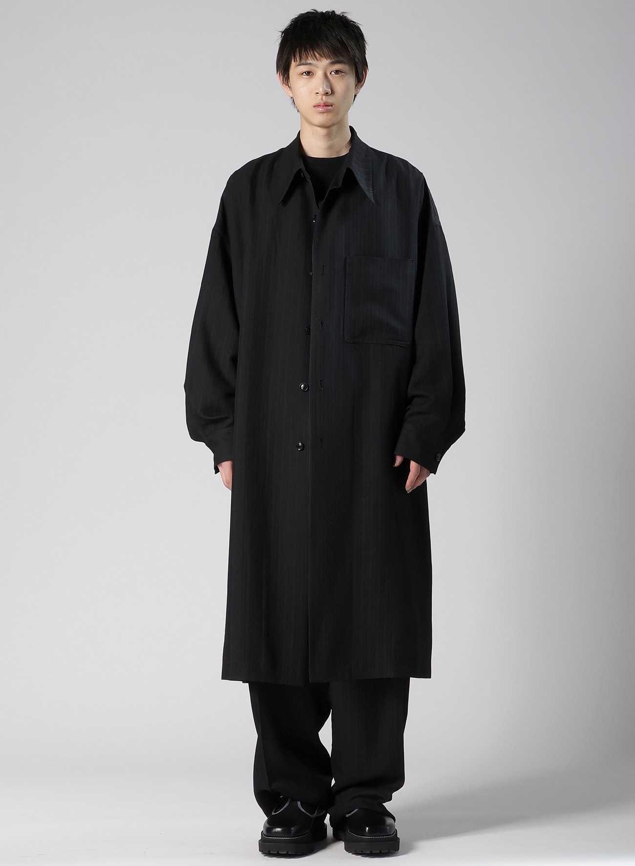 VISCOSE TWEED STRIPE SAROUEL PANTS