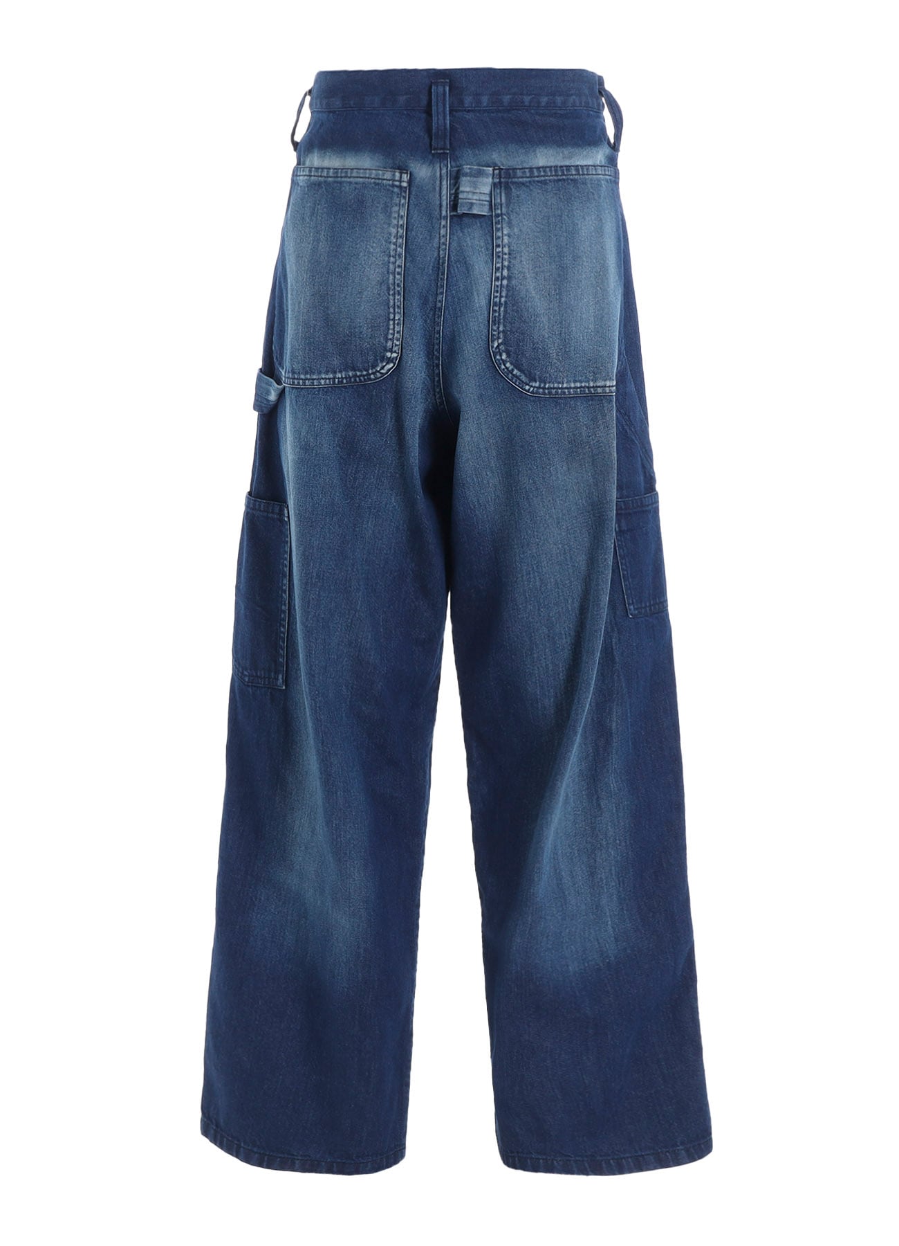 SPOTTED DENIM WORK PANTS