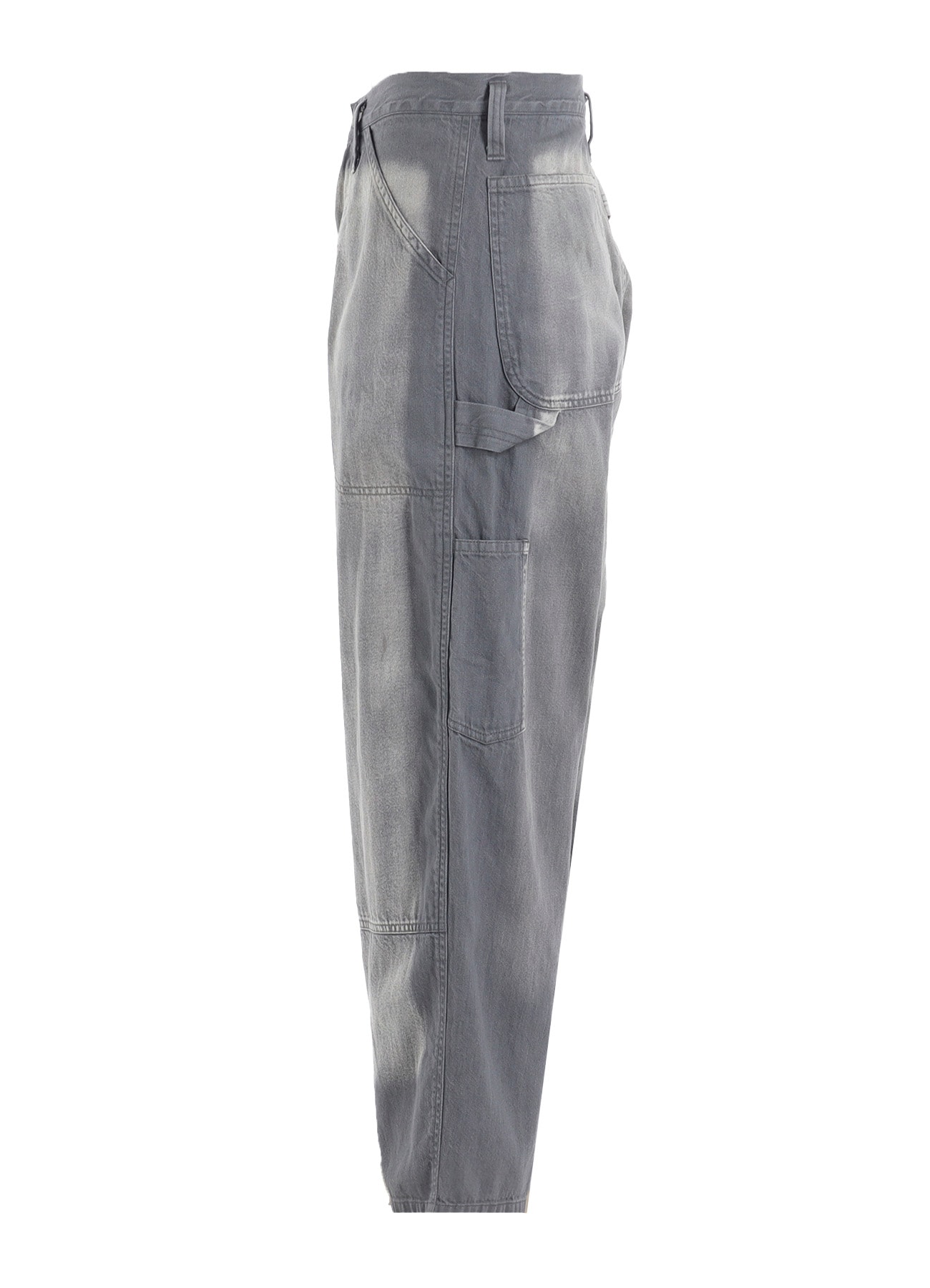 SPOTTED DENIM WORK PANTS