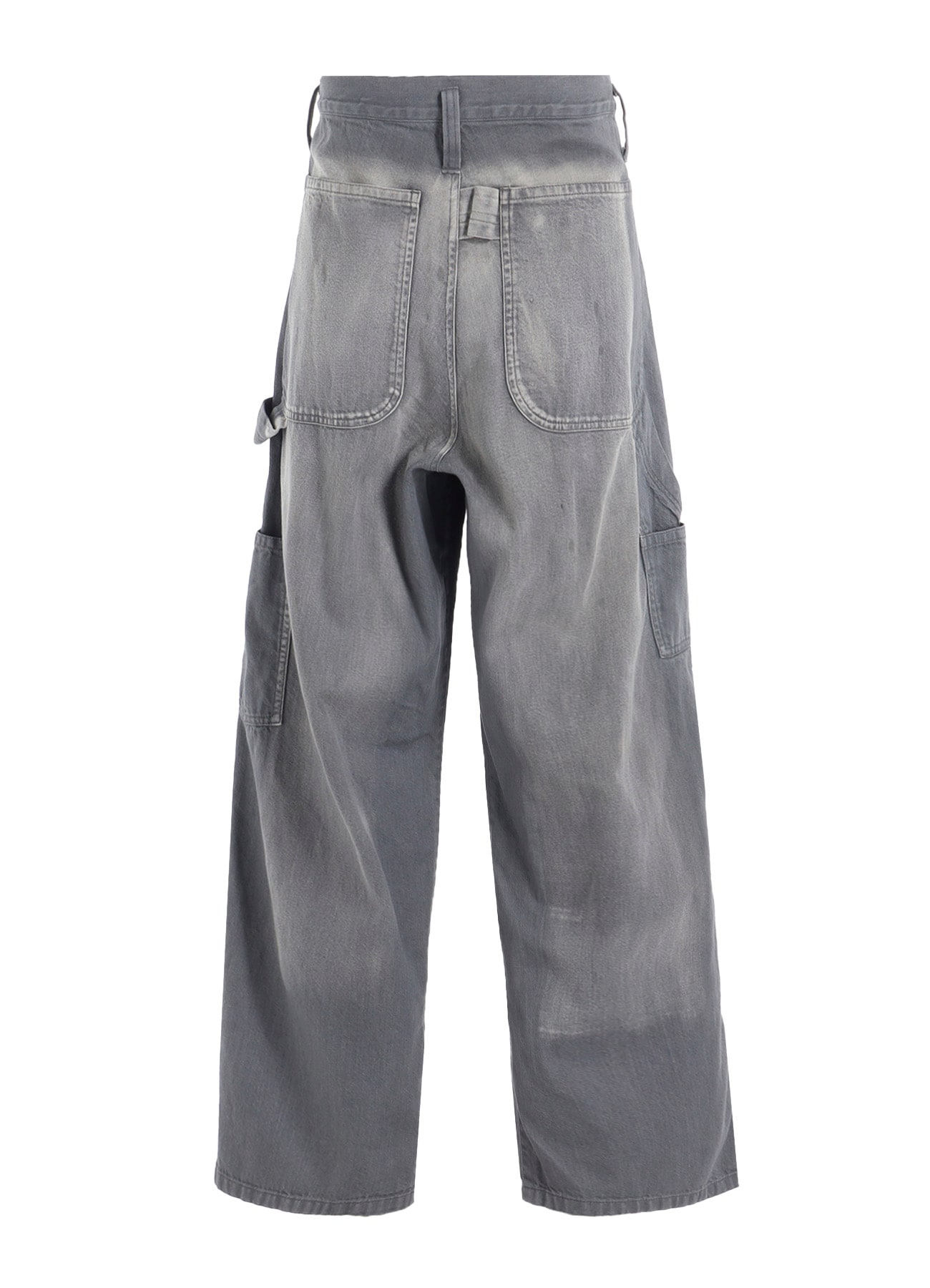 SPOTTED DENIM WORK PANTS
