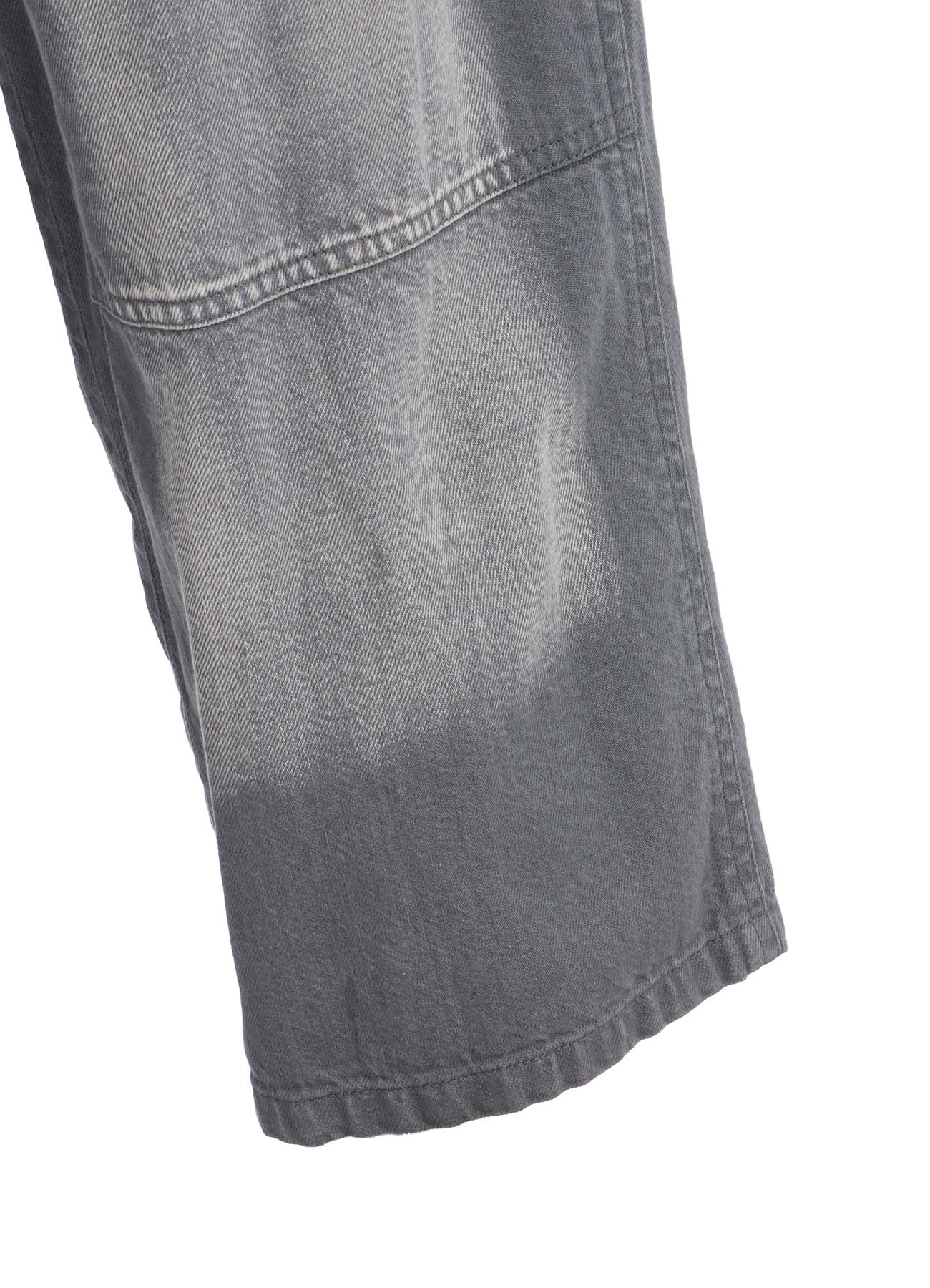 SPOTTED DENIM WORK PANTS