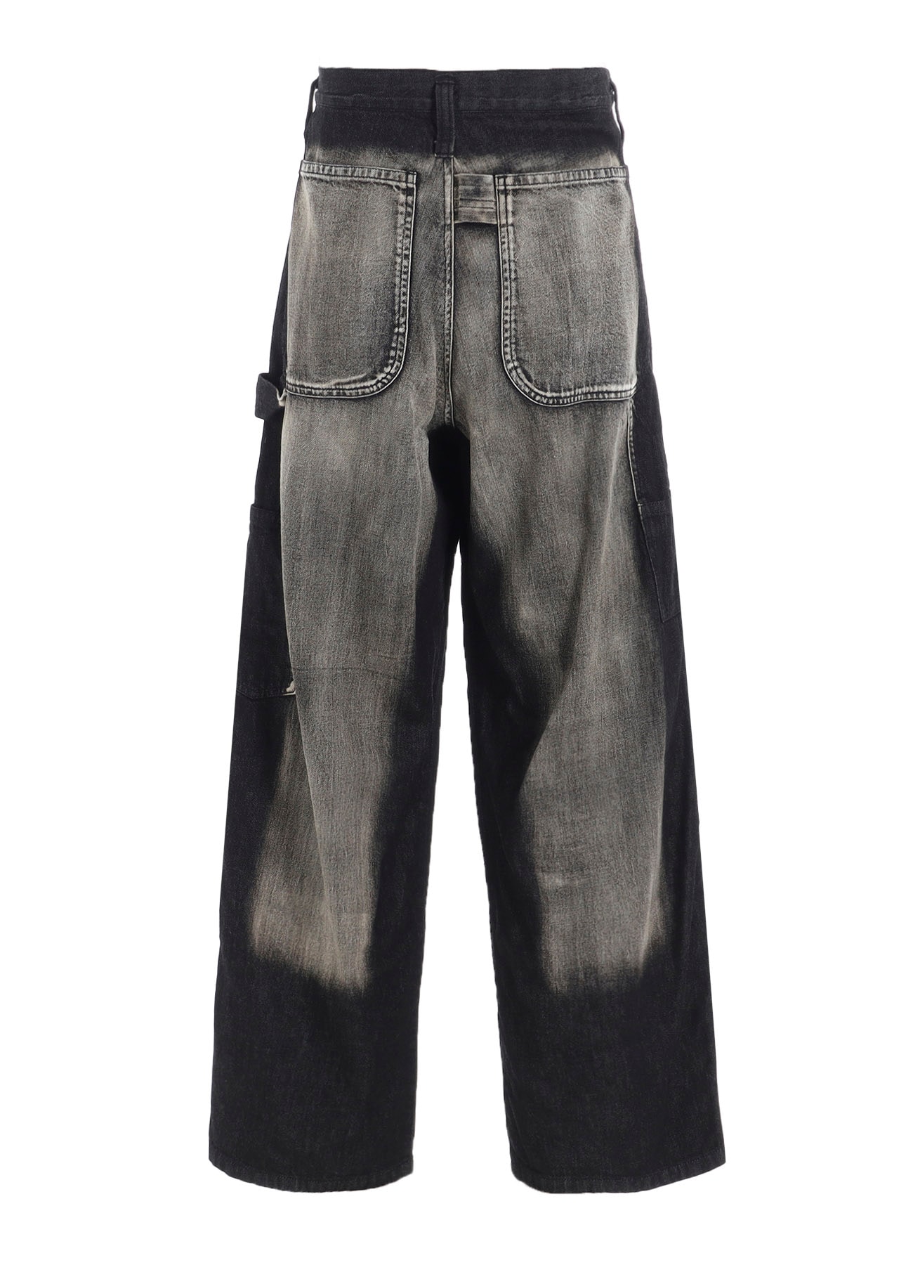 SPOTTED DENIM WORK PANTS