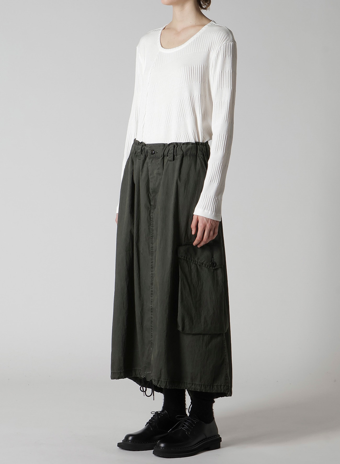 Yohji Yamamoto ヨウジヤマモト マーメイドスカート デザイン 毛 マーメイドスカート｜商品検索｜THE SHOP YOHJI YAMAMOTO