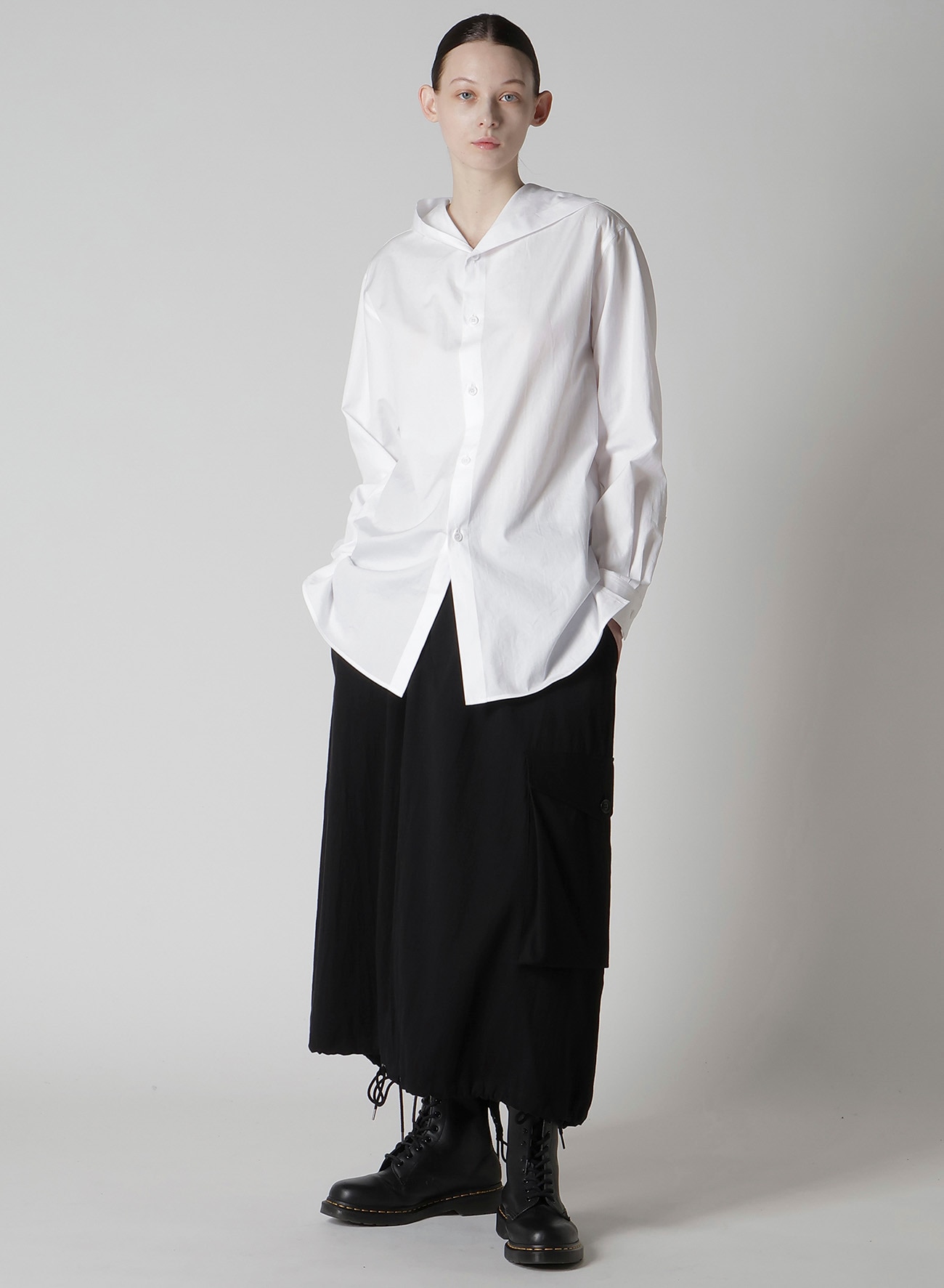 C/RY GABARDINE FISH TAIL SKIRT