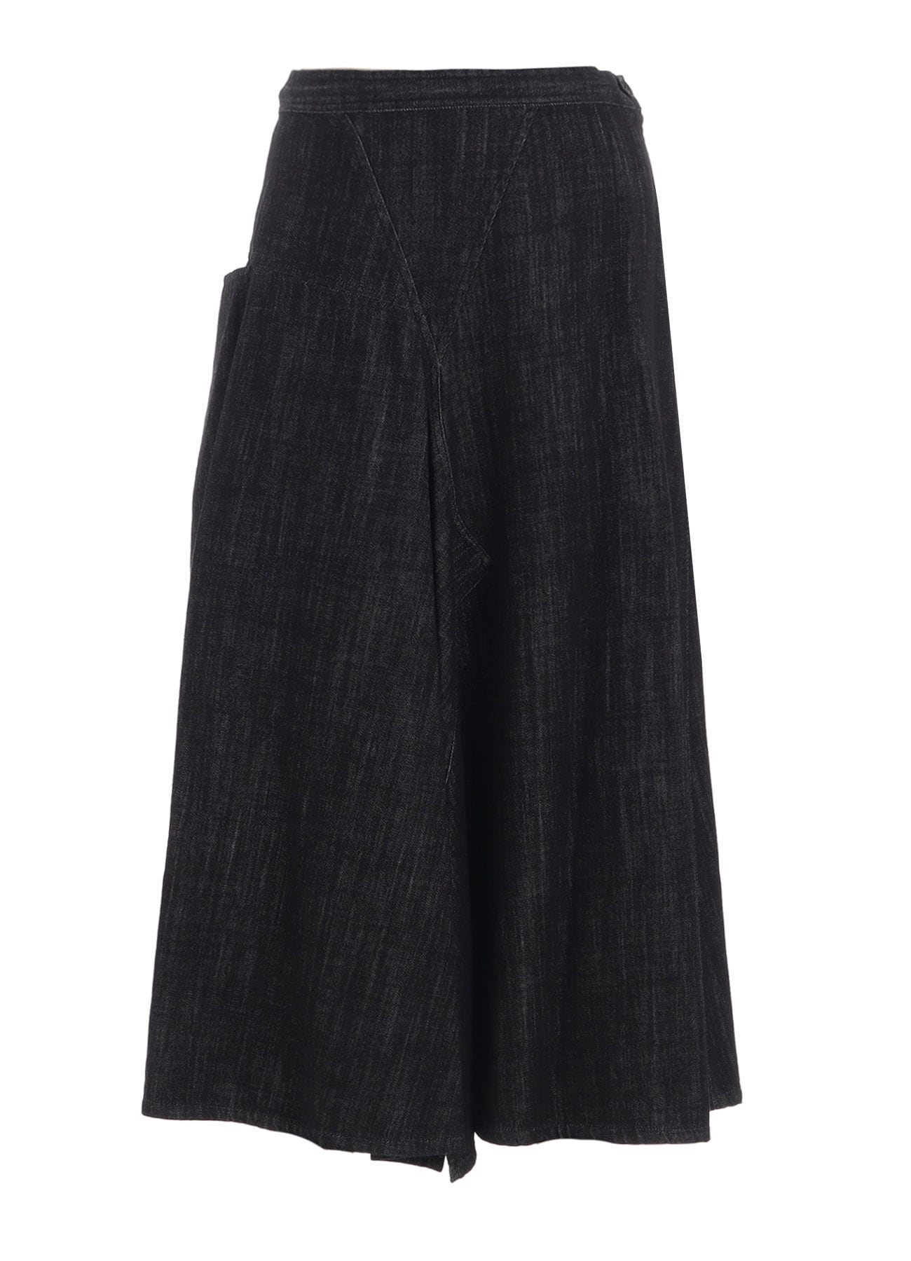 8OZ DENIM FRONT TRIANGLE GUSSET SKIRT