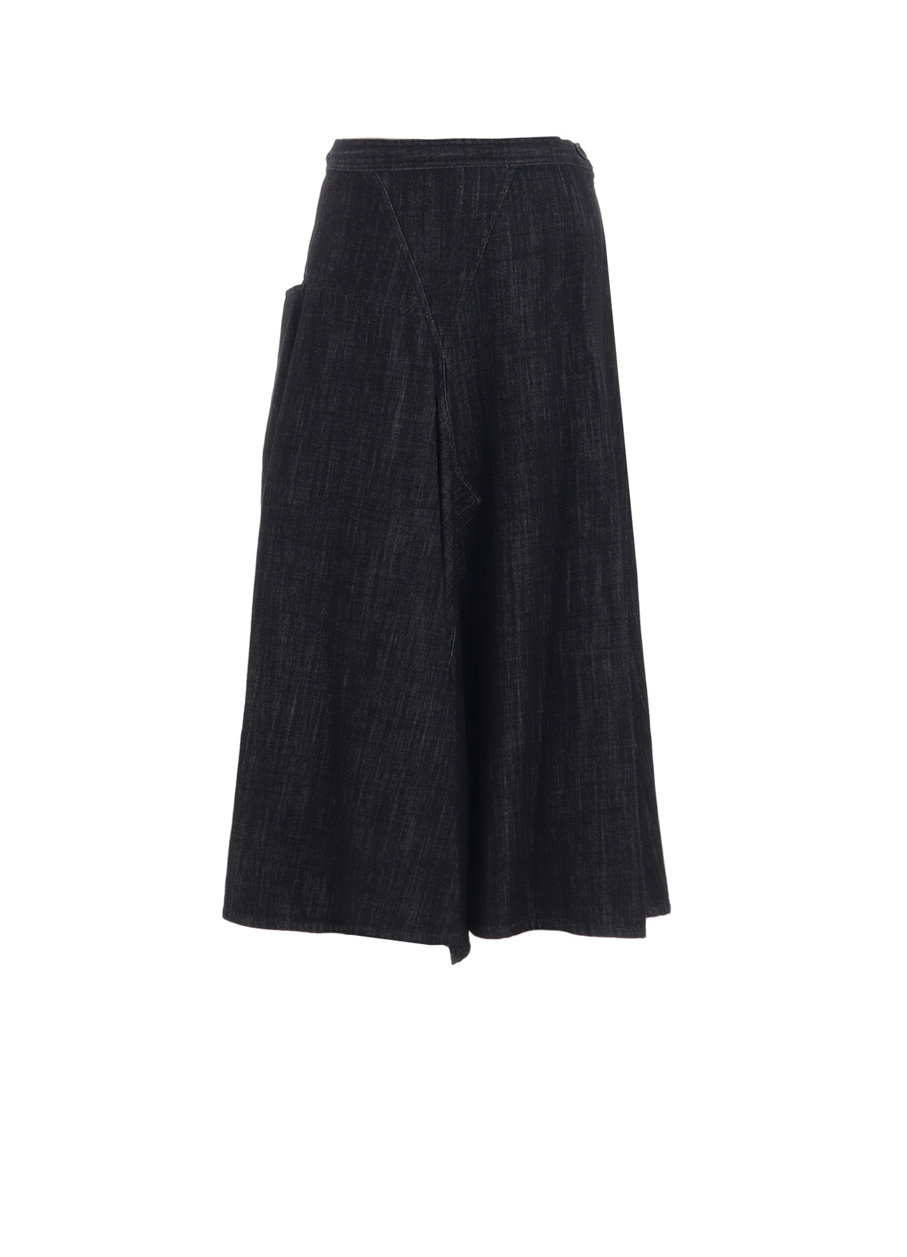 8OZ DENIM FRONT TRIANGLE GUSSET SKIRT