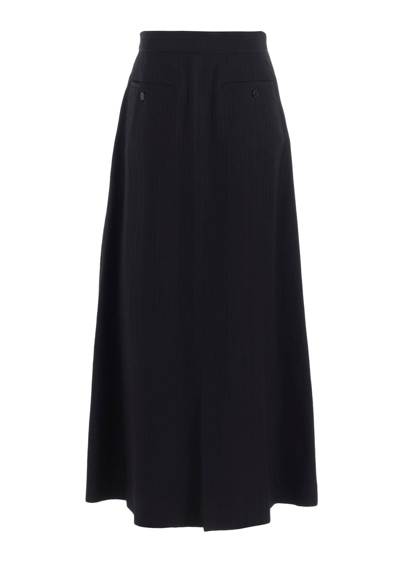 VISCOSE TWEED STRIPE A LINE SKIRT