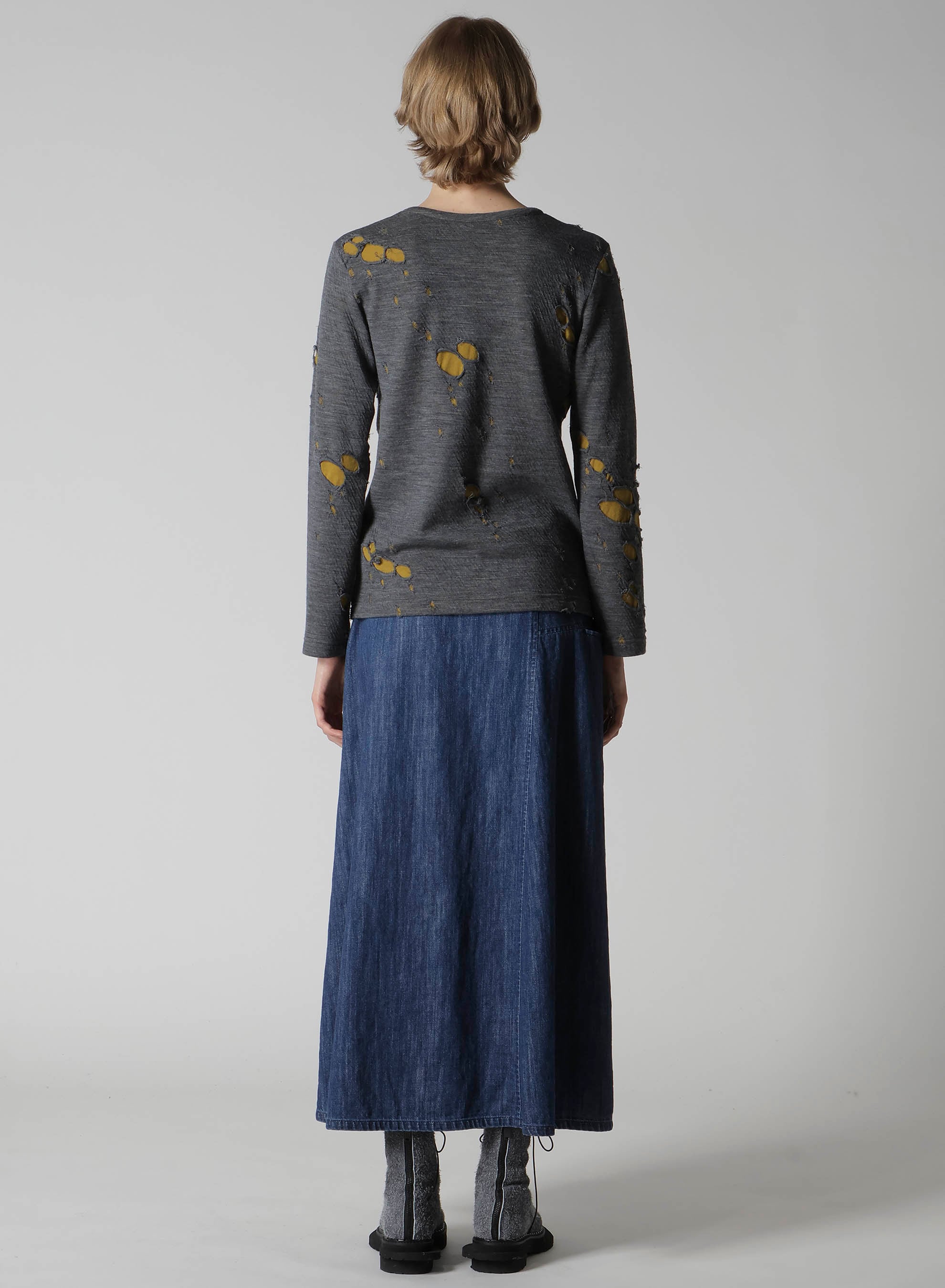 BONDED HOLE JQ ROUND NECK LONG T
