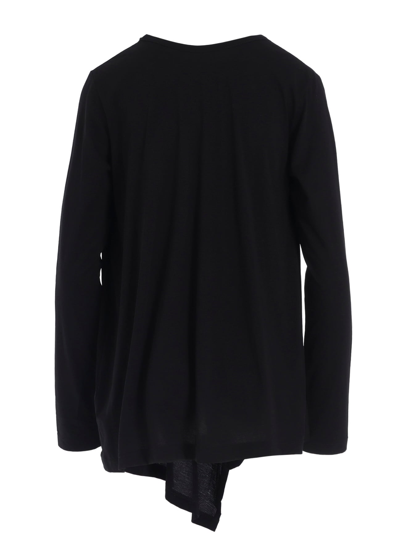 SOFT JERSEY STRING COLLAR LONG T