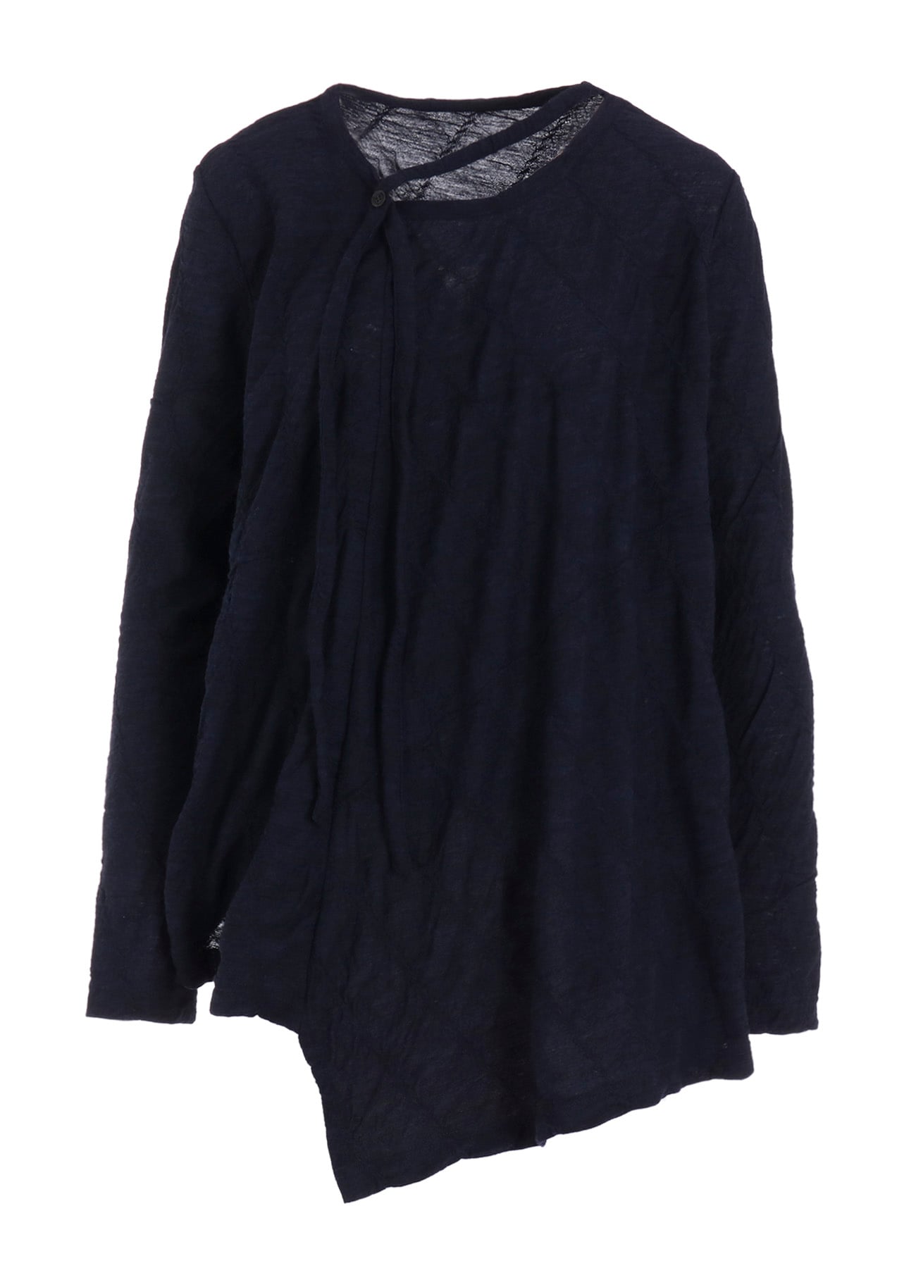 DIAGONAL CABLE JQ STRING COLLAR LONG T