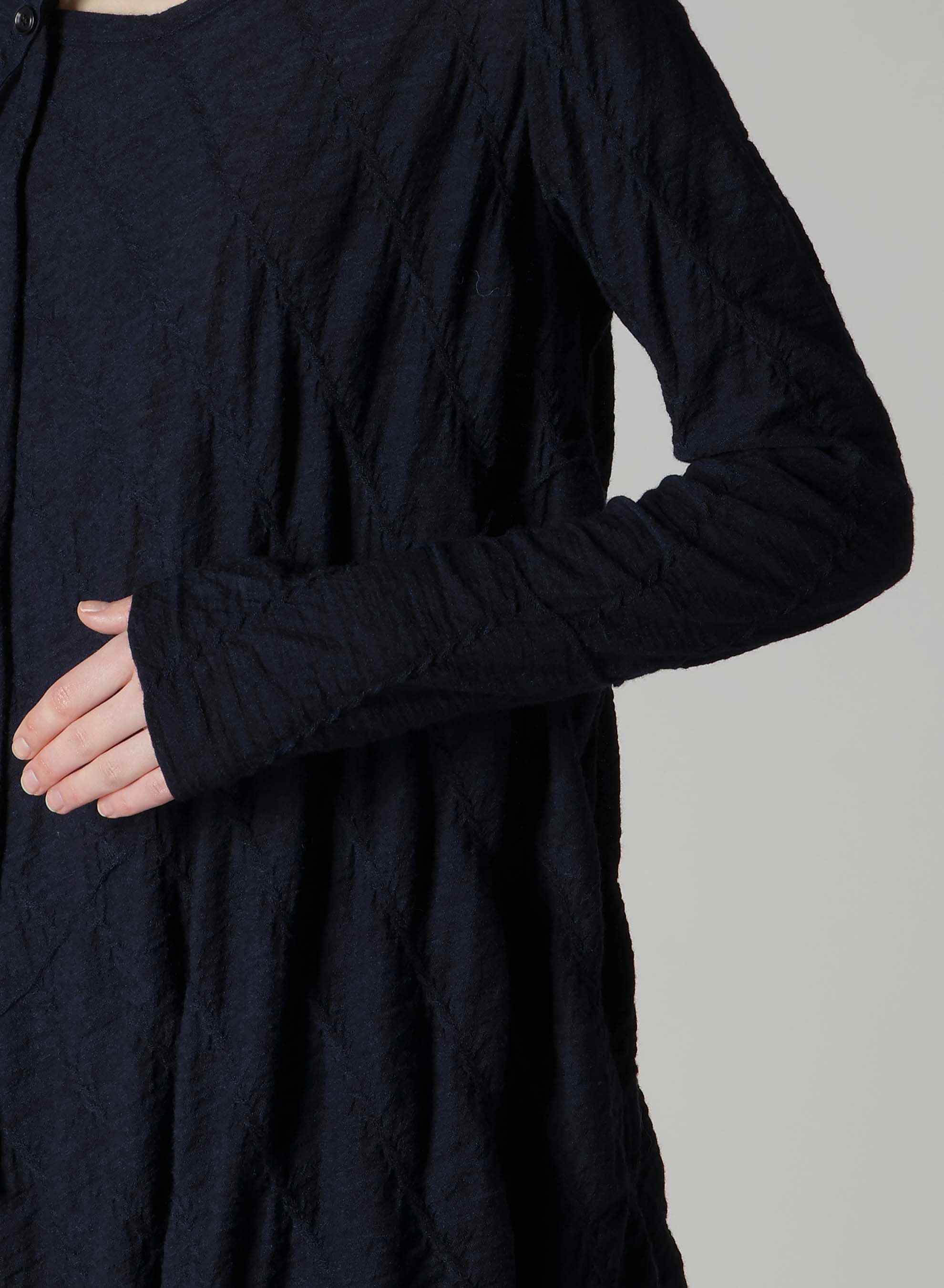 DIAGONAL CABLE JQ STRING COLLAR LONG T