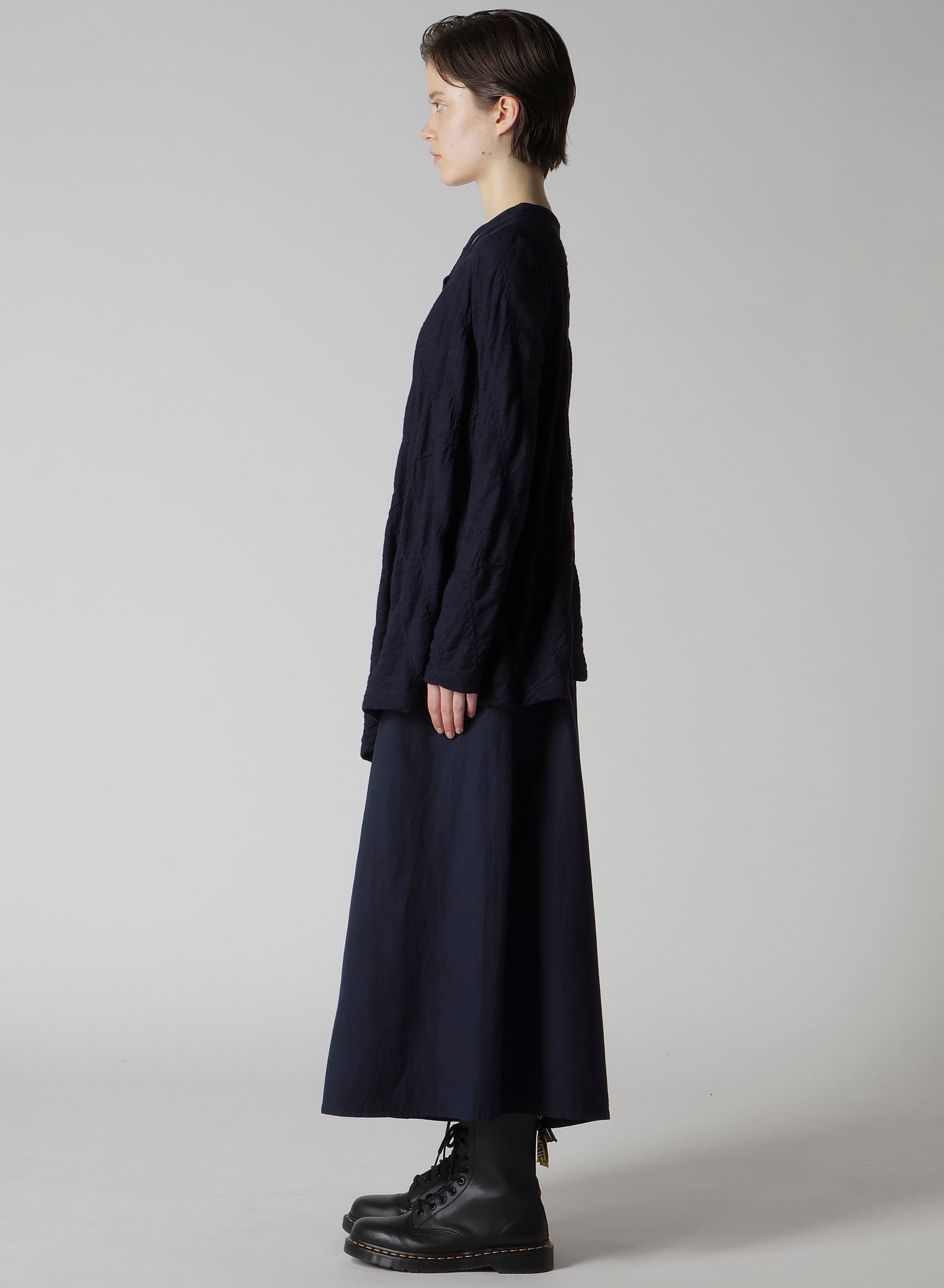 DIAGONAL CABLE JQ STRING COLLAR LONG T